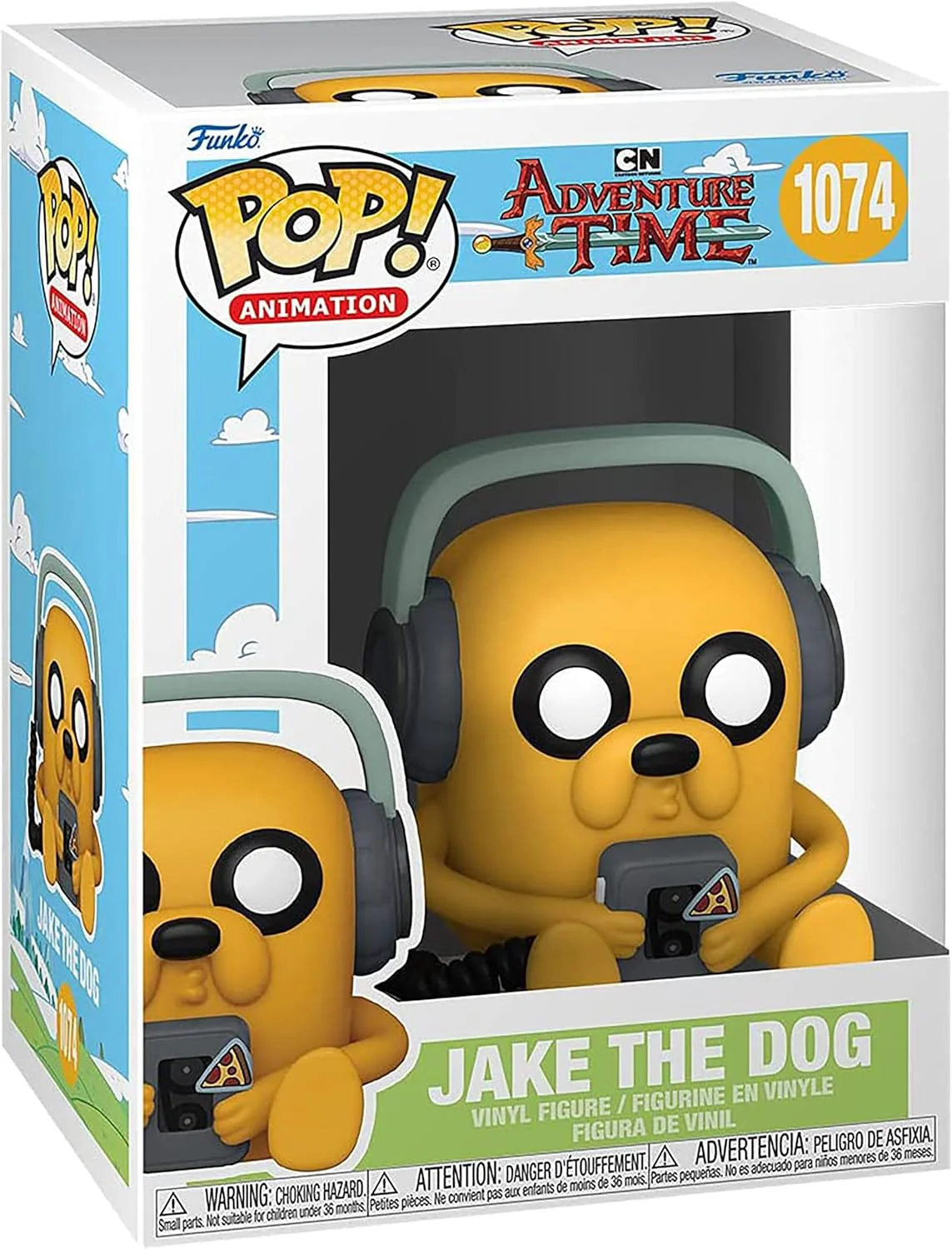 Funko Pop! Adventure Time Jake with Player Vinyl Figure