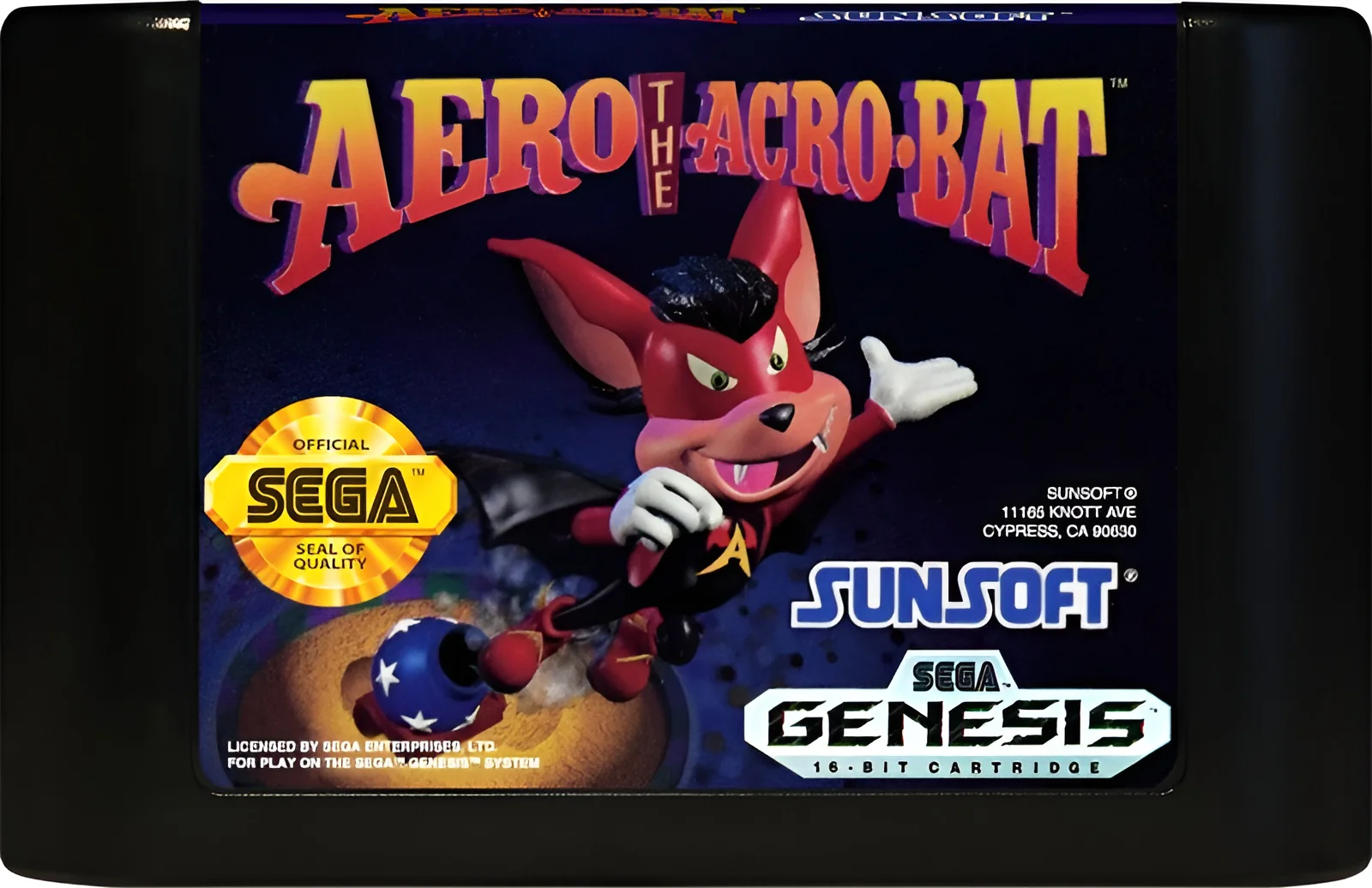 Aero the Acro-Bat - Sega Genesis - Image 3