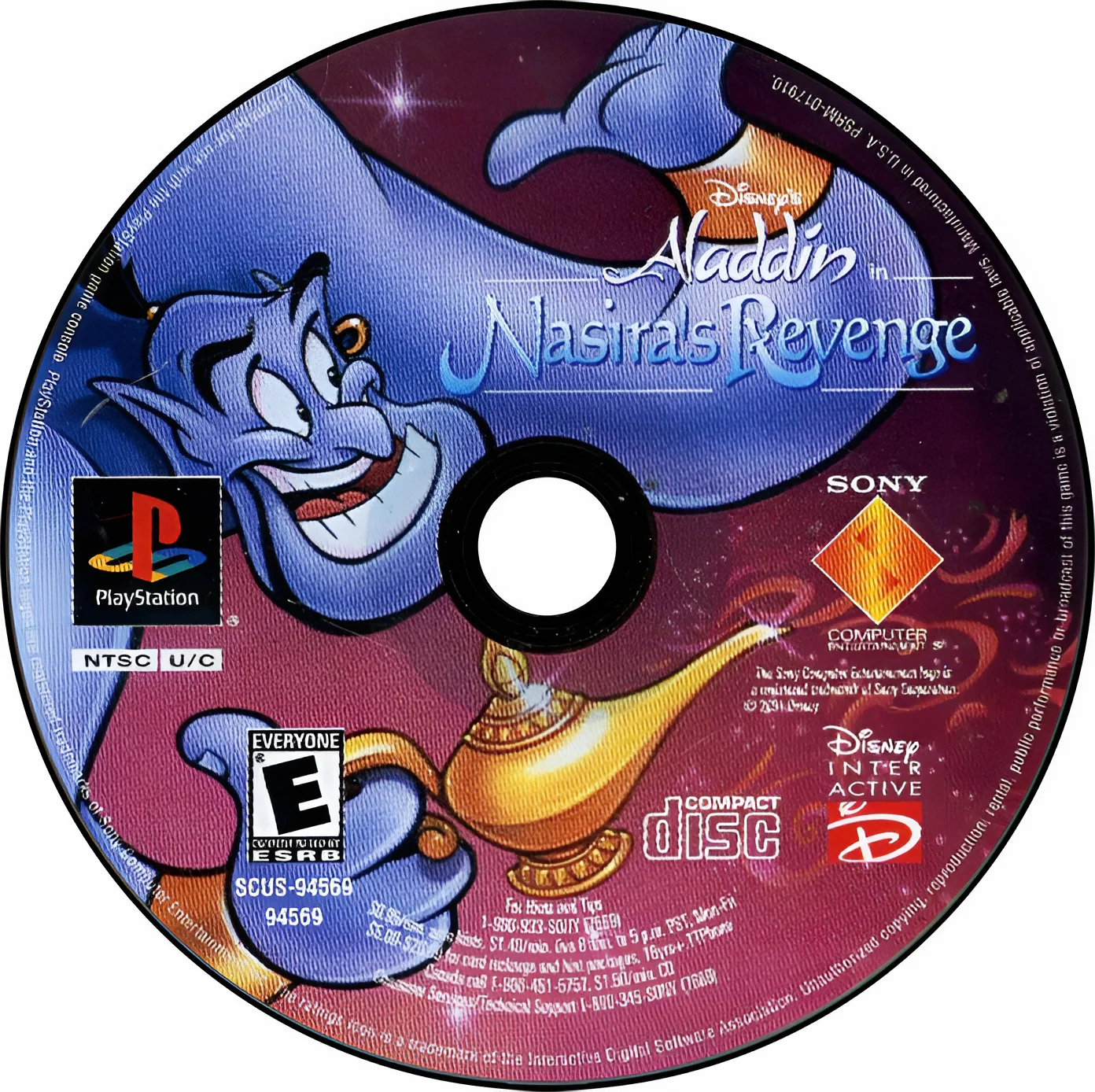 Aladdin in Nasiras Revenge - PlayStation - Image 3