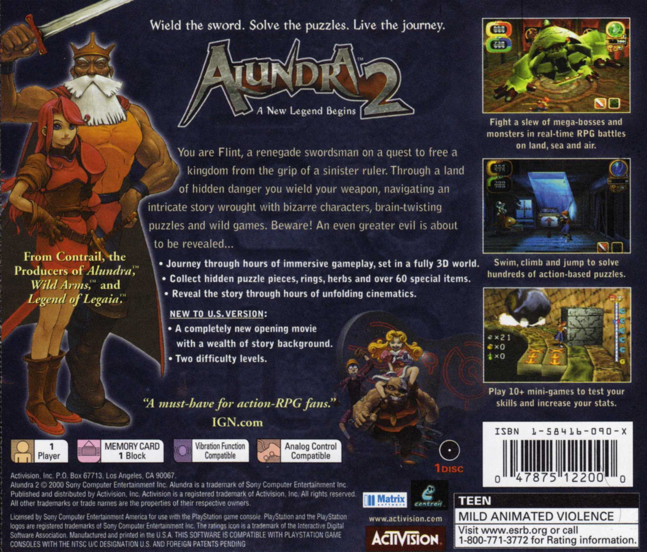 Alundra 2 - PlayStation - Image 2