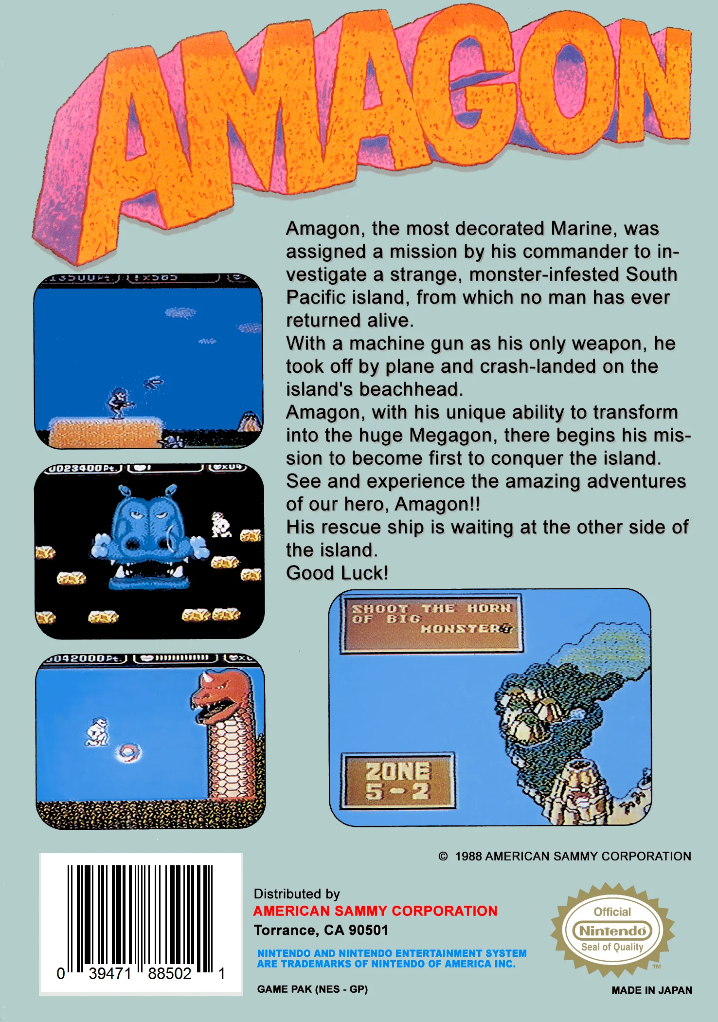 Amagon - NES - Image 2