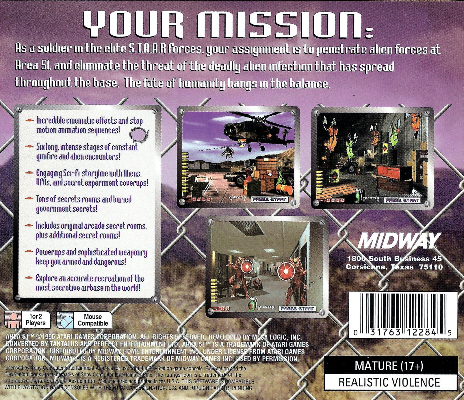 Area 51 - PlayStation - Image 2