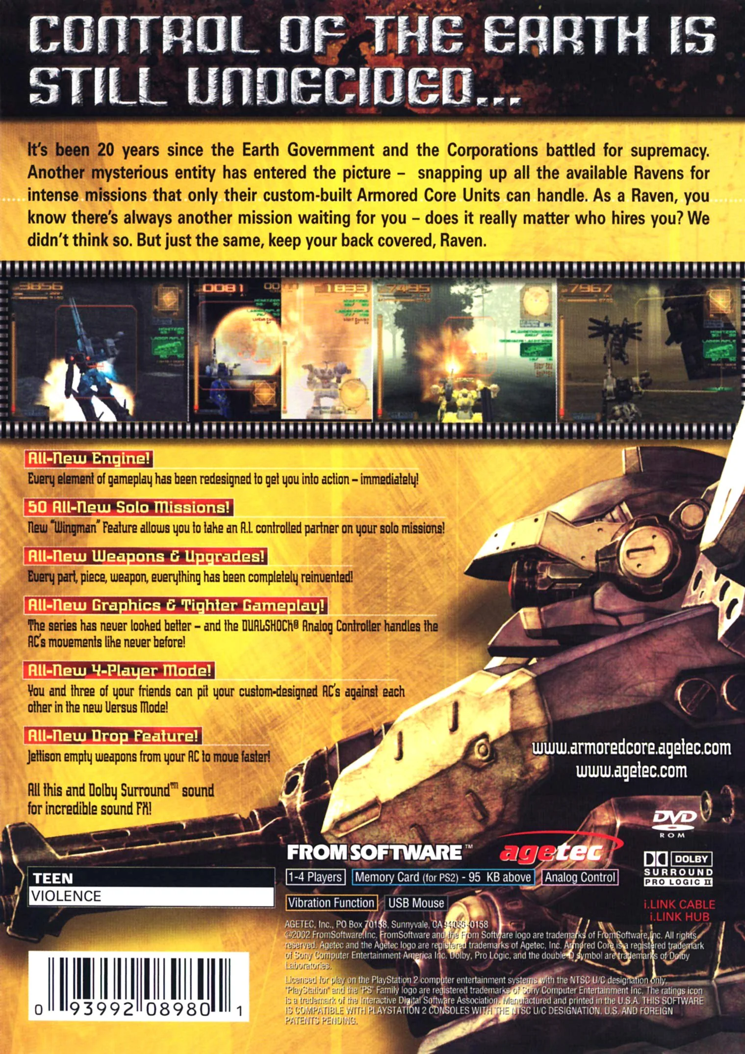 Armored Core 3 - PlayStation 2 - Image 2