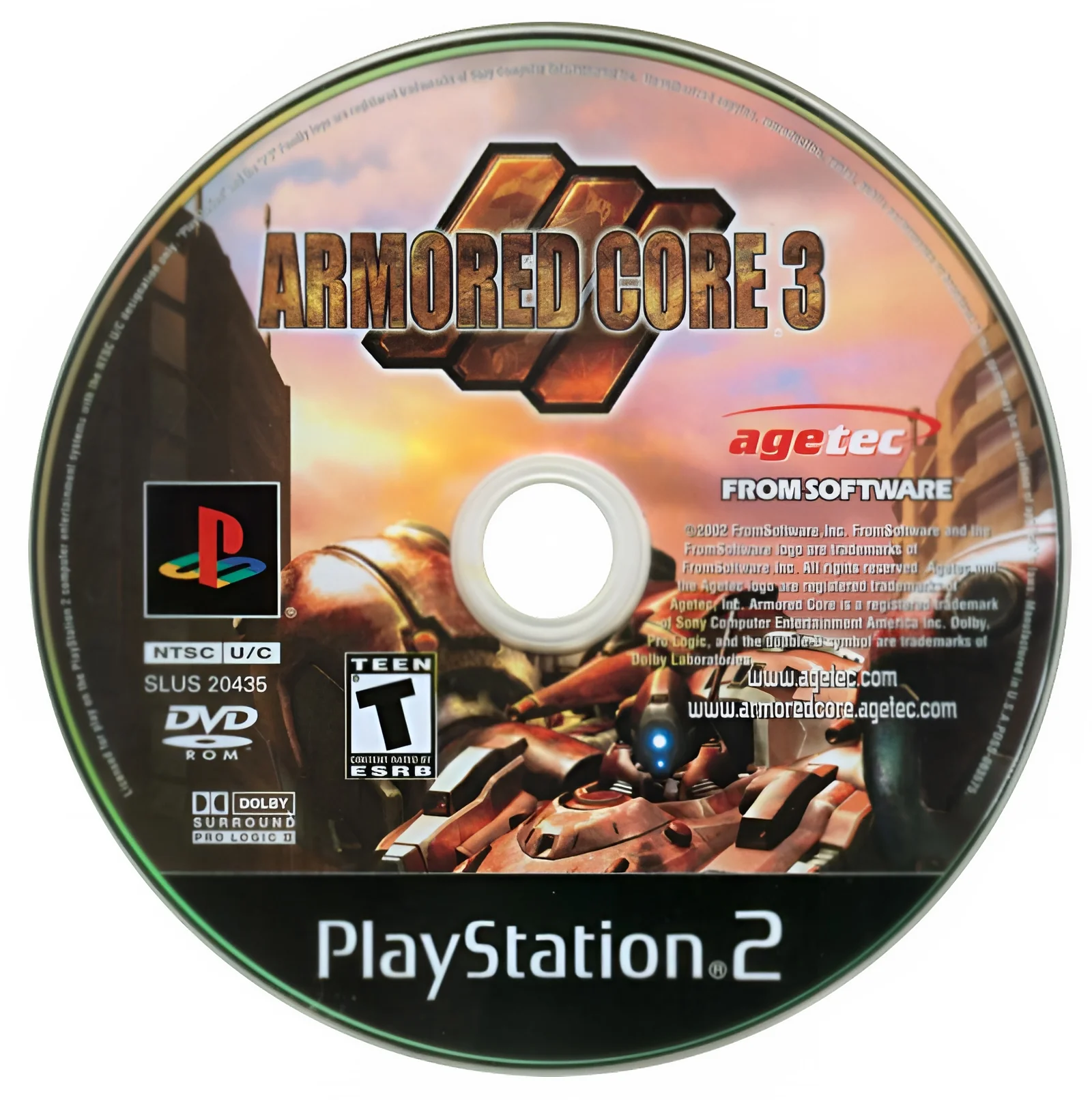 Armored Core 3 - PlayStation 2 - Image 3