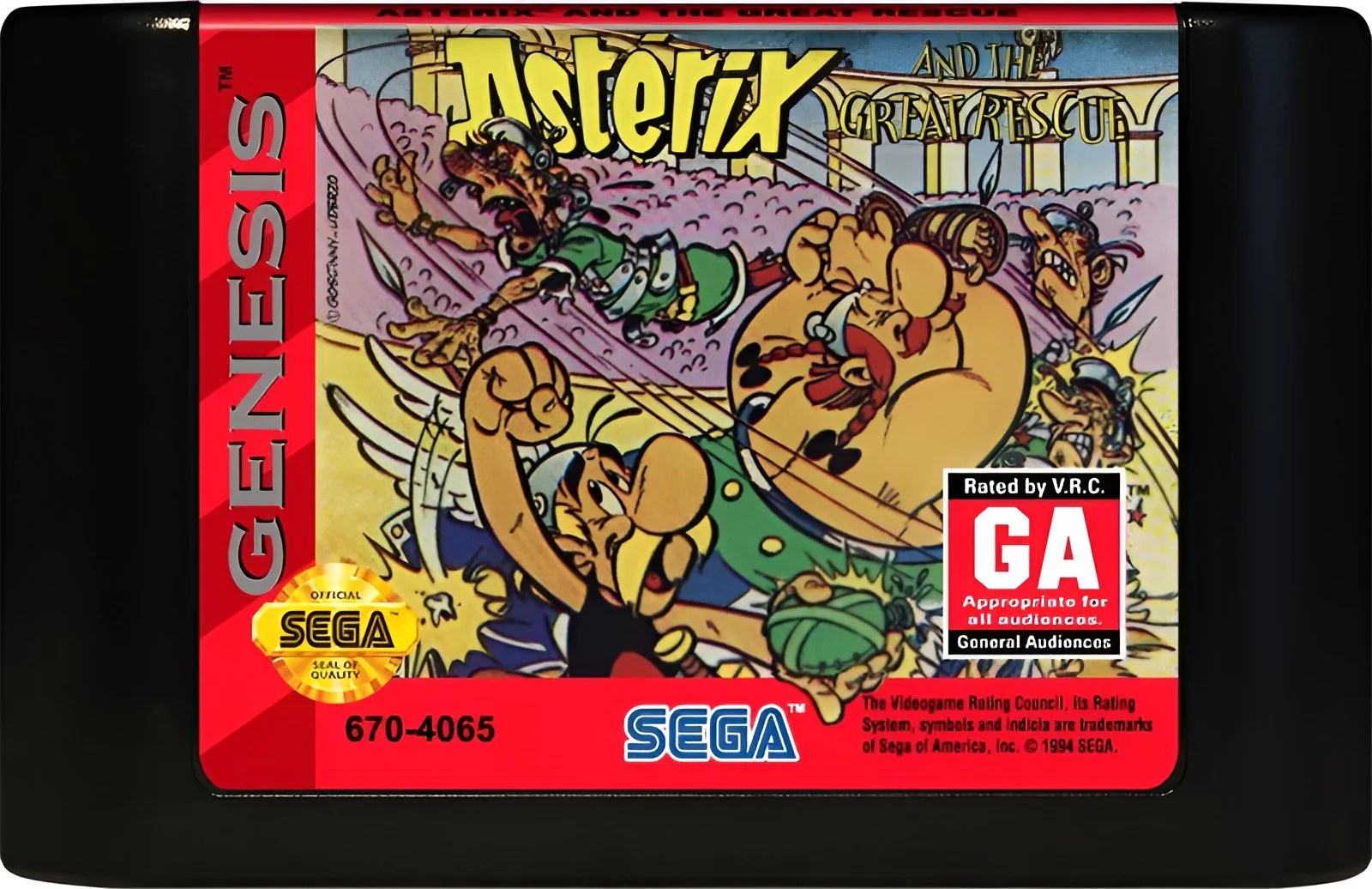 Asterix and the Great Rescue - Sega Genesis - Image 3