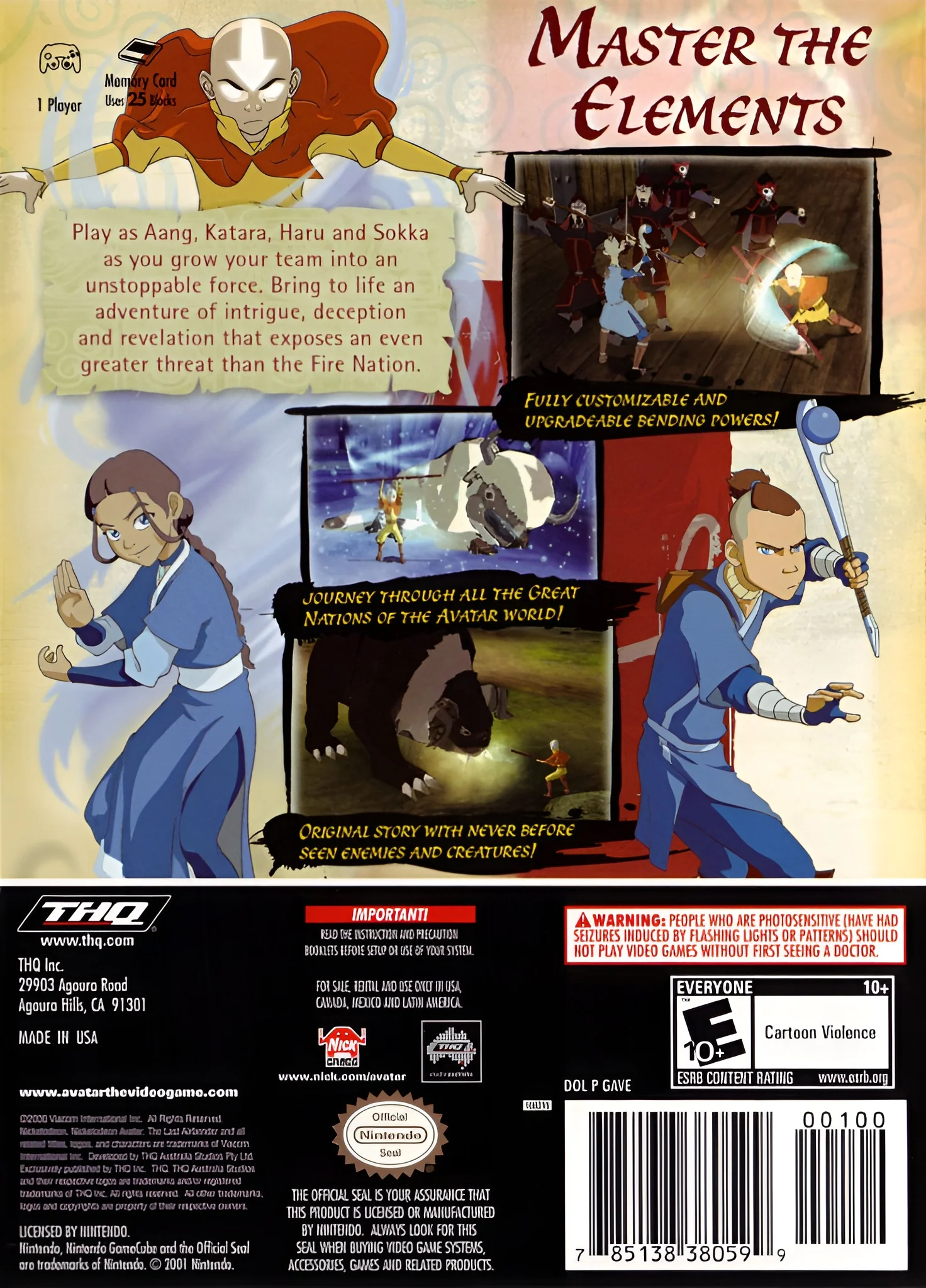 Avatar the Last Airbender - GameCube - Image 2