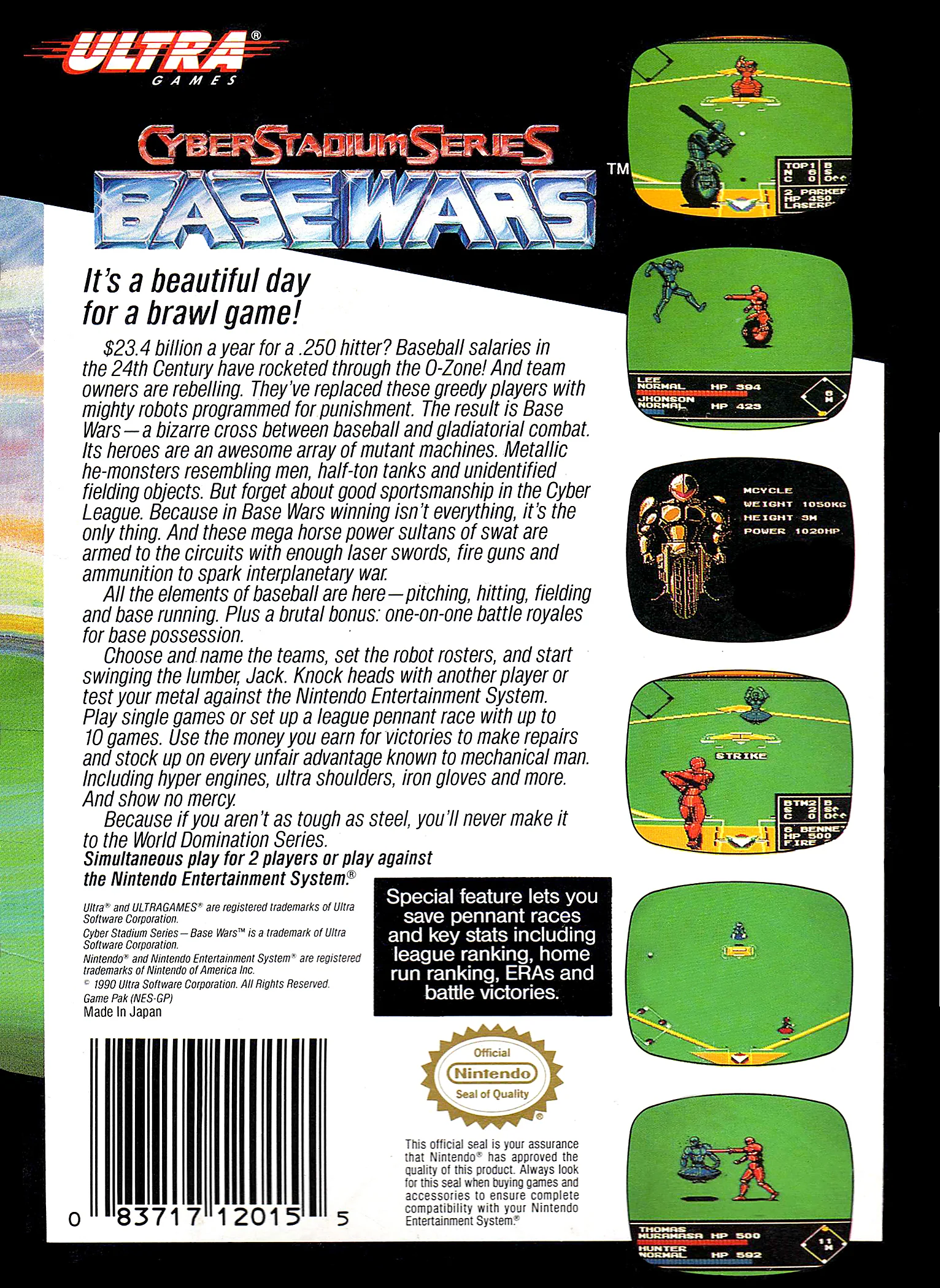 Basewars - NES - Image 2