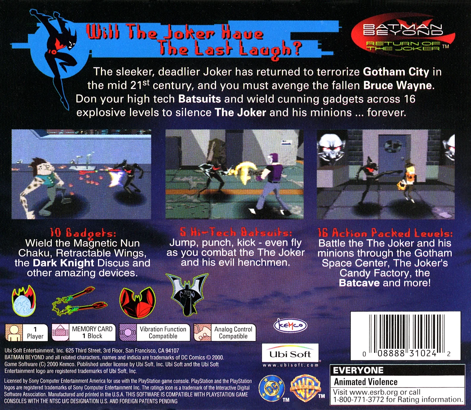 Batman Beyond - PlayStation - Image 2