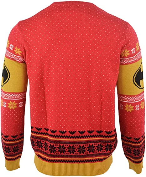 Batman Deck the Joker Jumper / Ugly Christmas Sweater - Small - Image 2