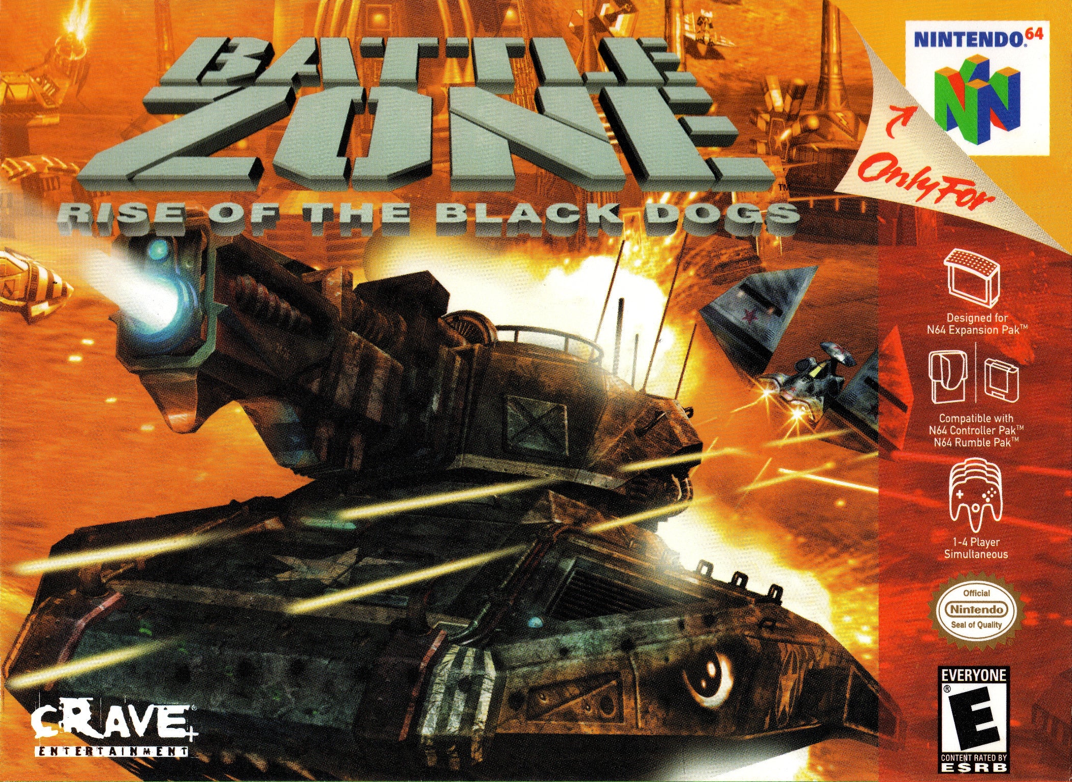 Battlezone: Rise of the Black Dogs - Nintendo 64