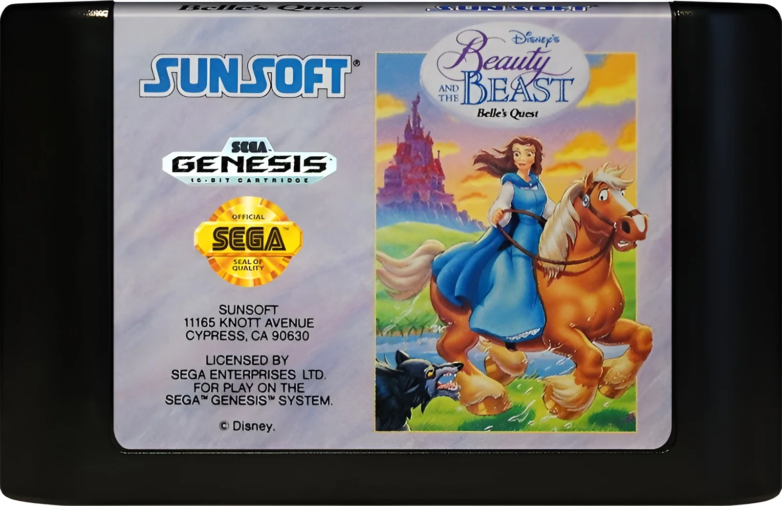 Beauty and the Beast: Belle's Quest - Sega Genesis - Image 3