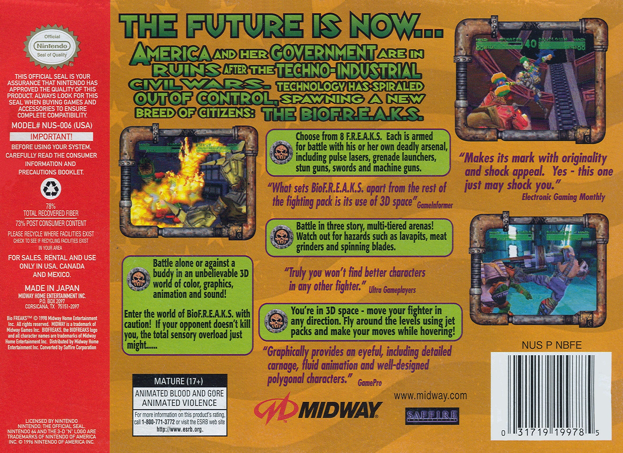 Biofreaks - Nintendo 64 - Image 2
