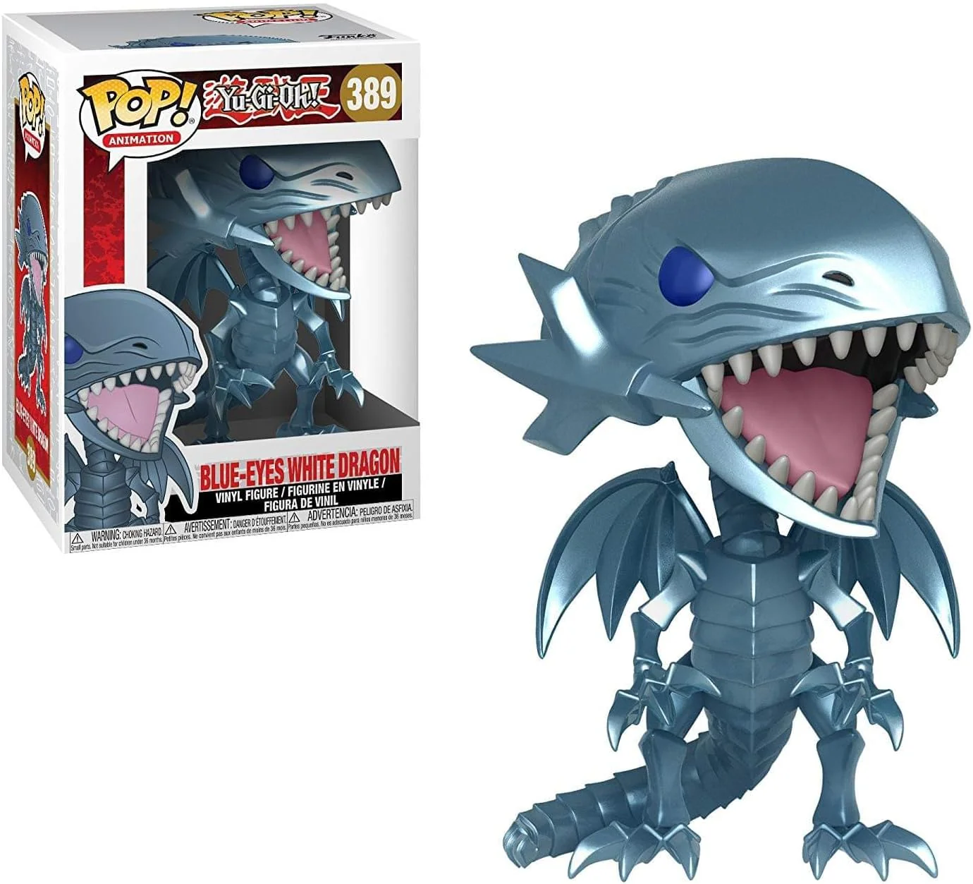 Funko Pop! Yu-Gi-Oh Blue-Eyes White Dragon Vinyl Figure