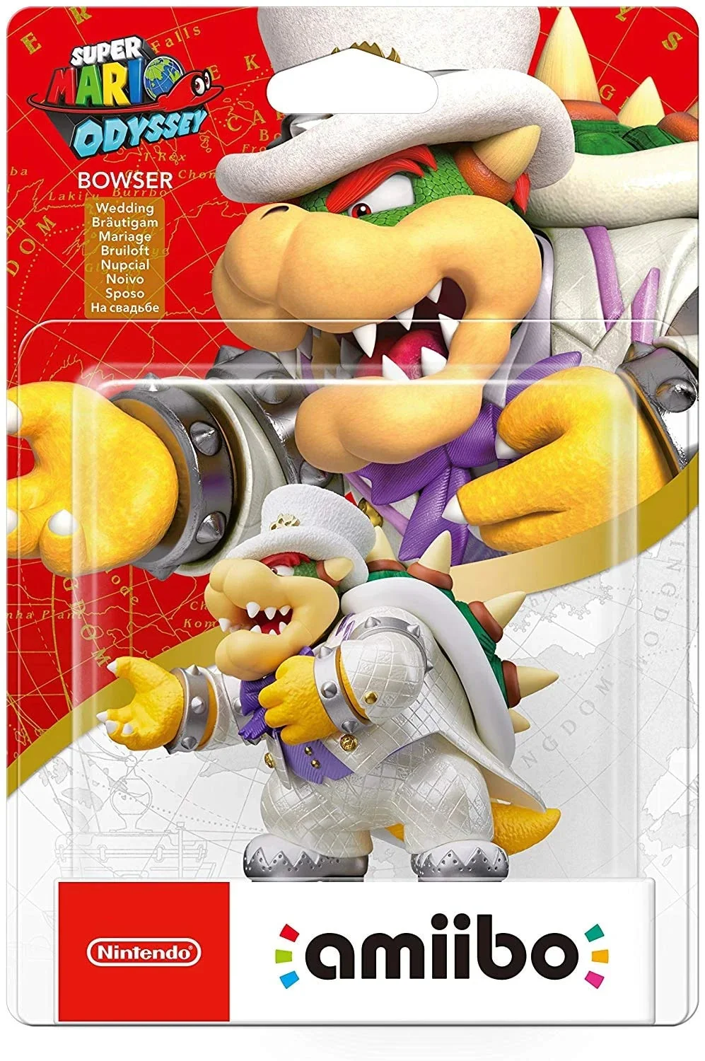 amiibo Super Mario Odyssey Bowser Wedding Outfit [Europe]