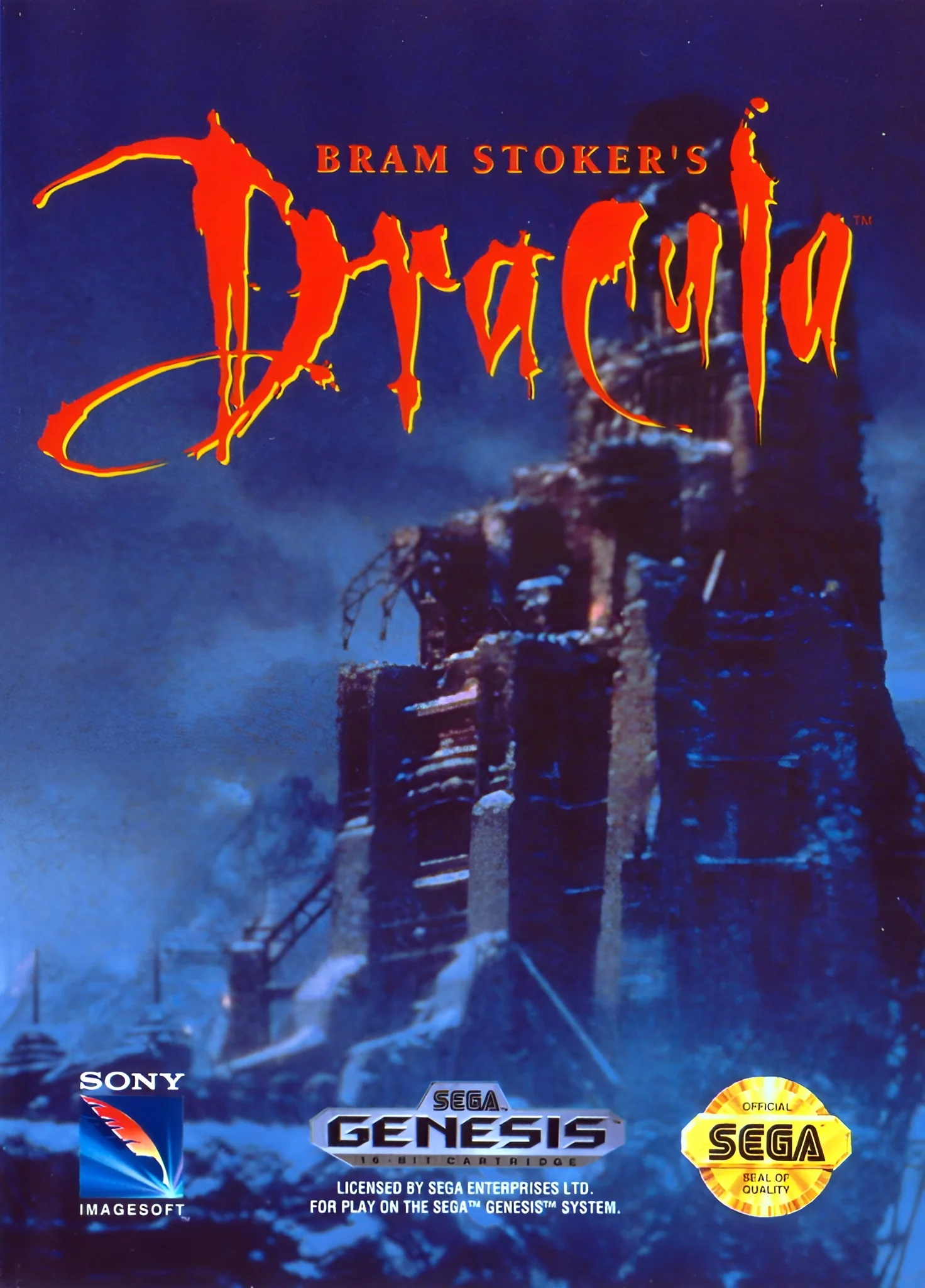Bram Stoker's Dracula - Sega Genesis