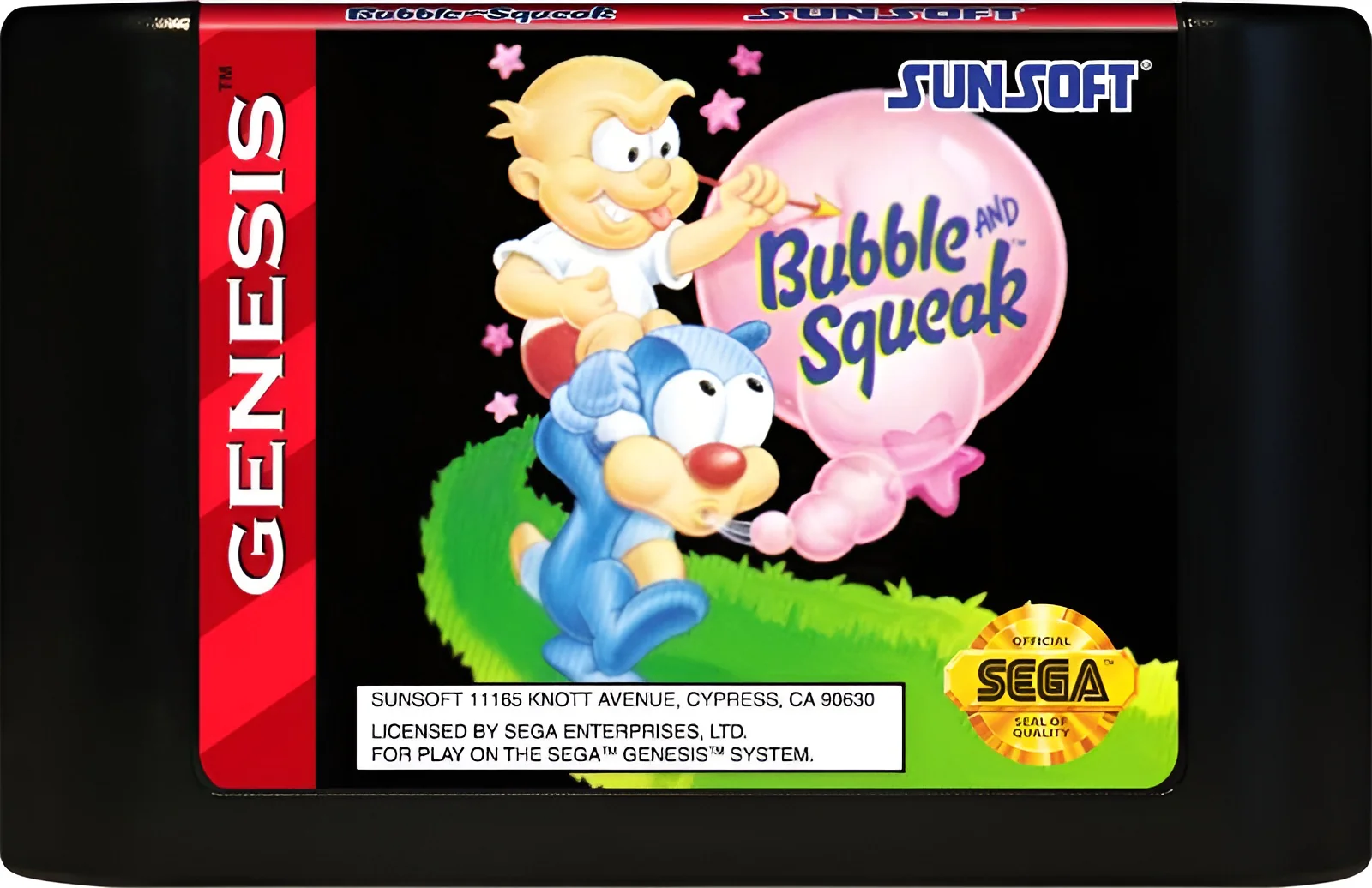 Bubble and Squeak - Sega Genesis - Image 3