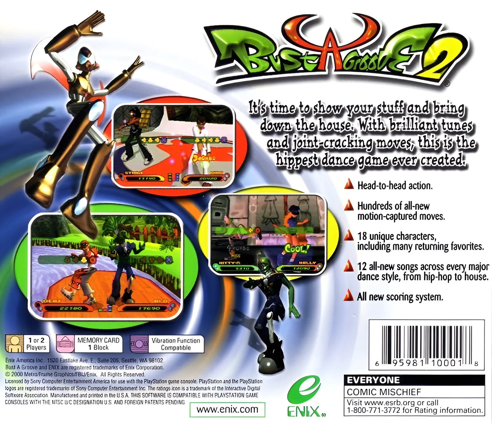 Bust A Groove 2 - PlayStation - Image 2
