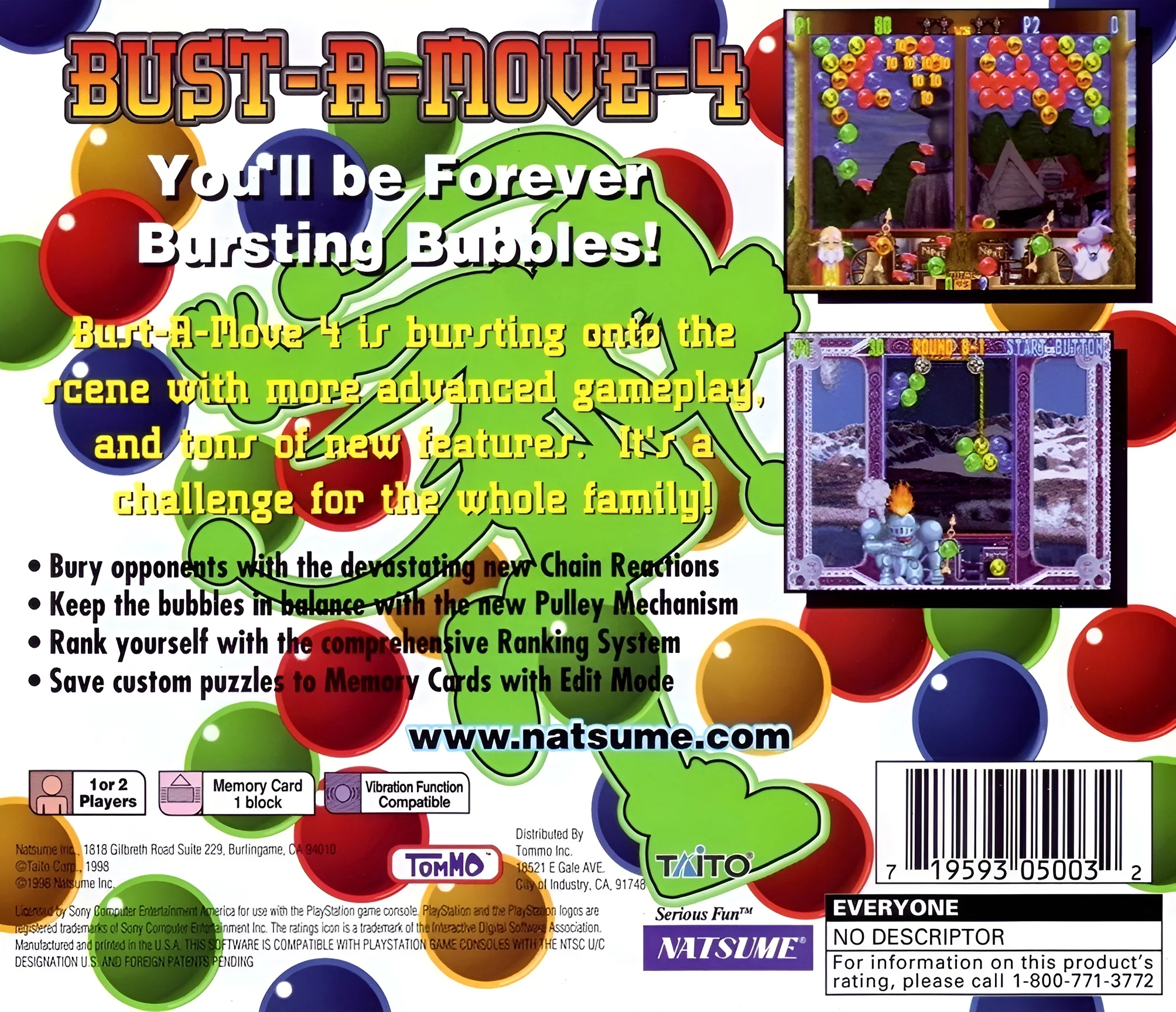 Bust-A-Move 4 - PlayStation - Image 2