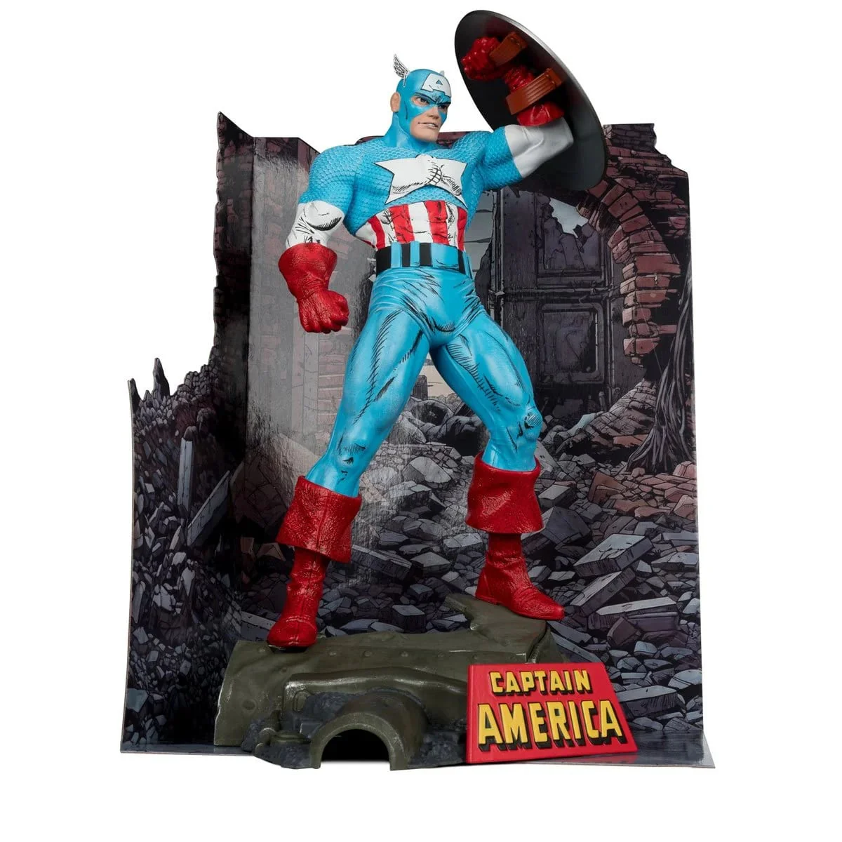 Marvel Wave 1 Captain America The Amazing Spider-Man #323 1:6 Scale Posed Figure - Image 5
