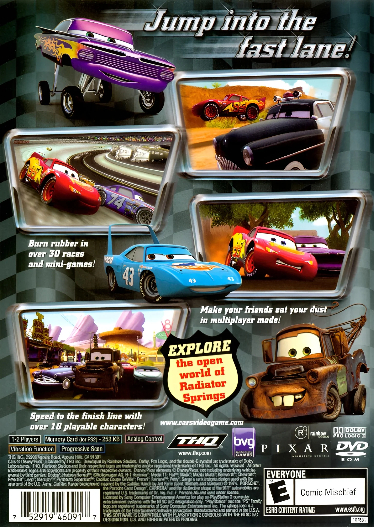 Cars - PlayStation 2 - Image 2