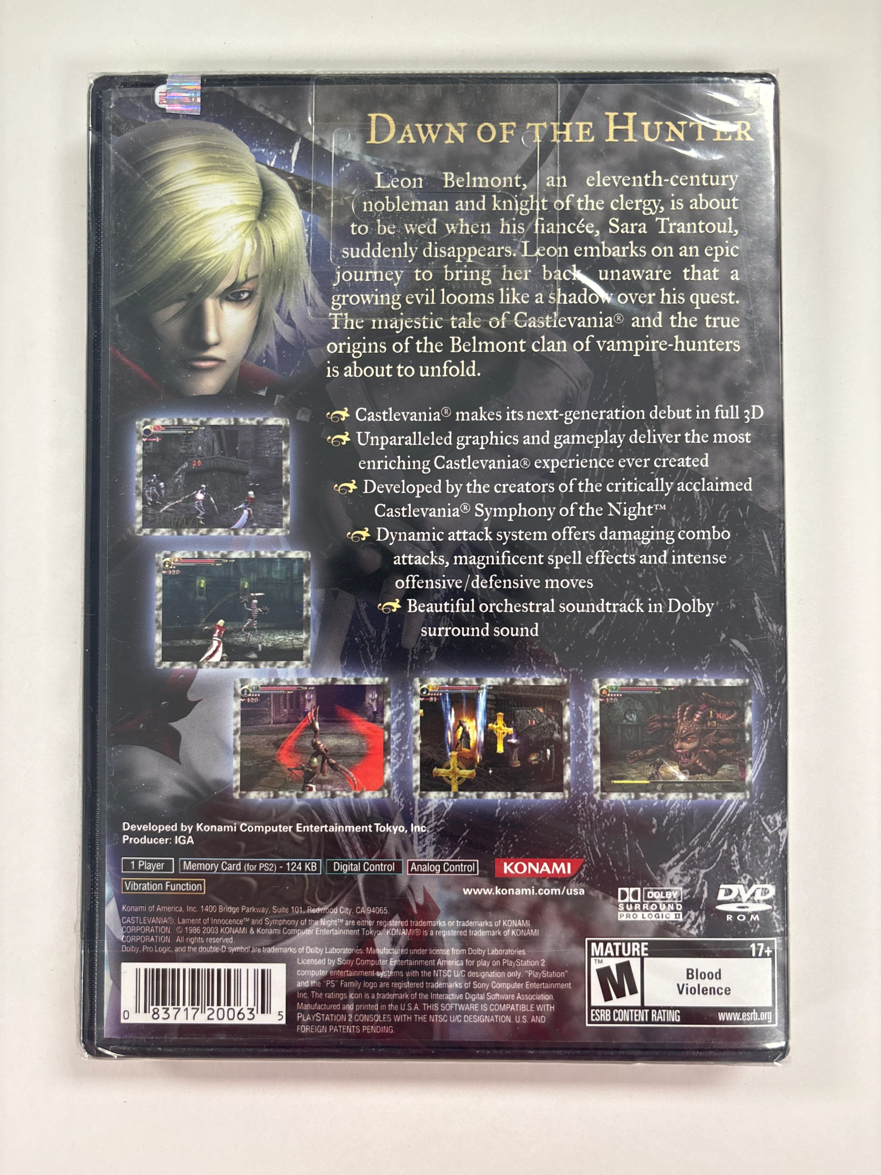 Castlevania: Lament of Innocence - PlayStation 2 PS2 Brand New & Factory Sealed! - Image 2