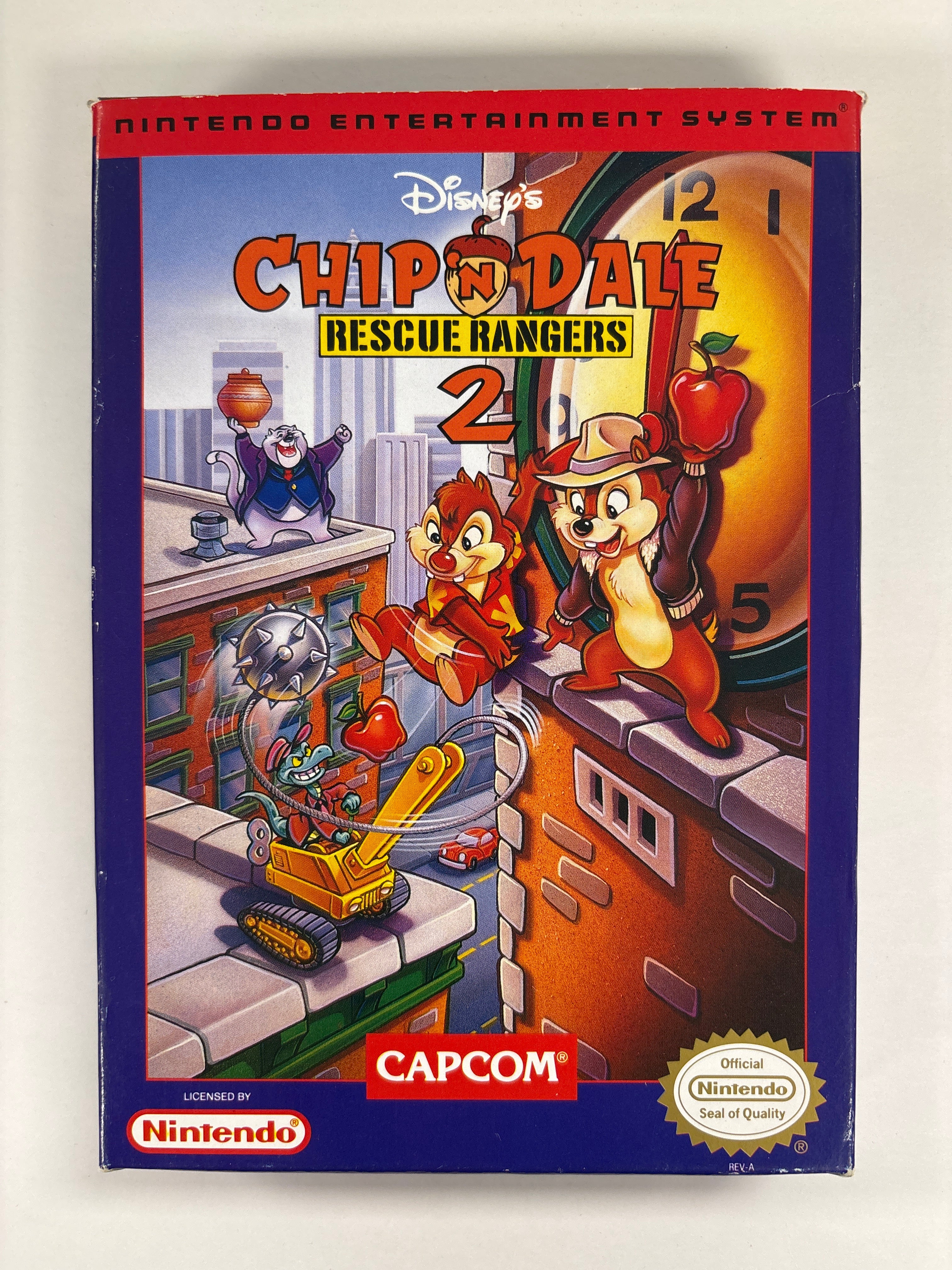 Chip 'N Dale: Rescue Rangers 2 - NES Box & Inserts Only No Game or Manual - Image 2