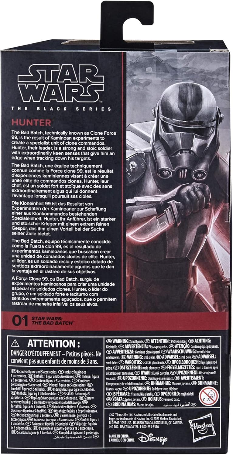 Star Wars: The Black Series - Clone Hunter (The Bad Batch) Action Figure - Image 2