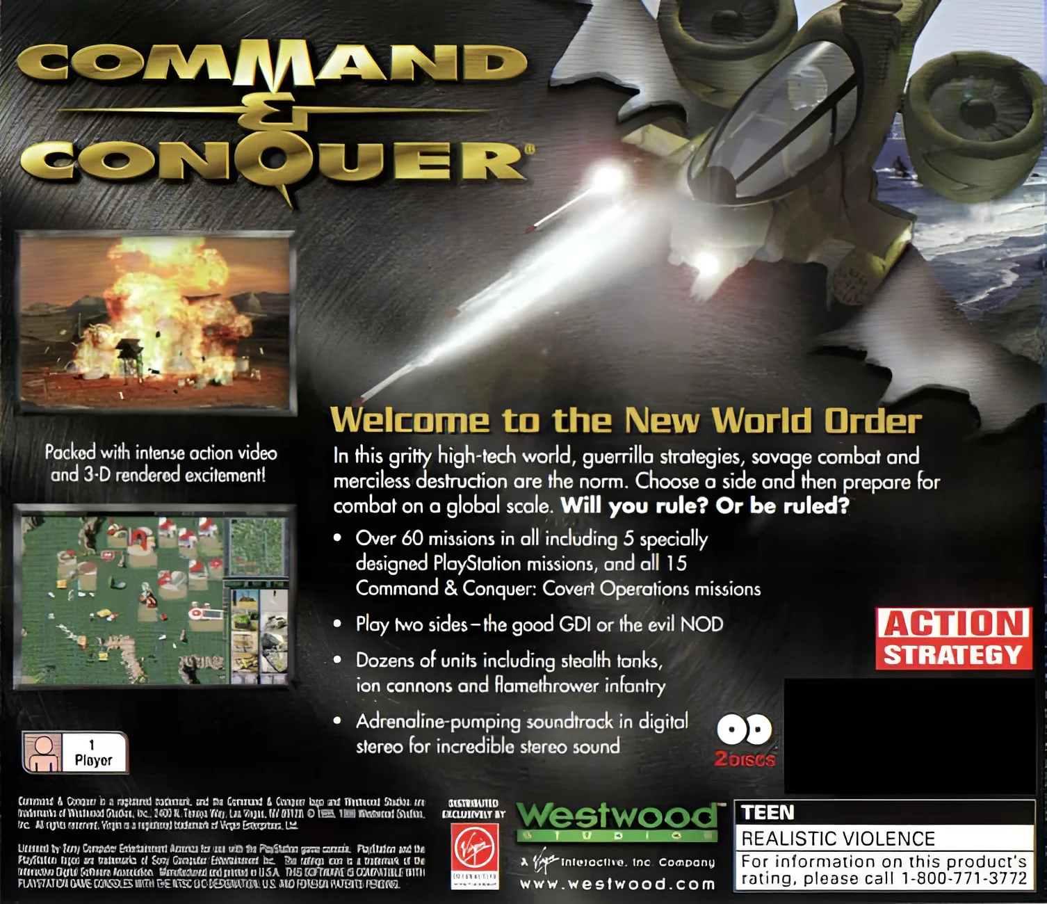 Command and Conquer - PlayStation - Image 2