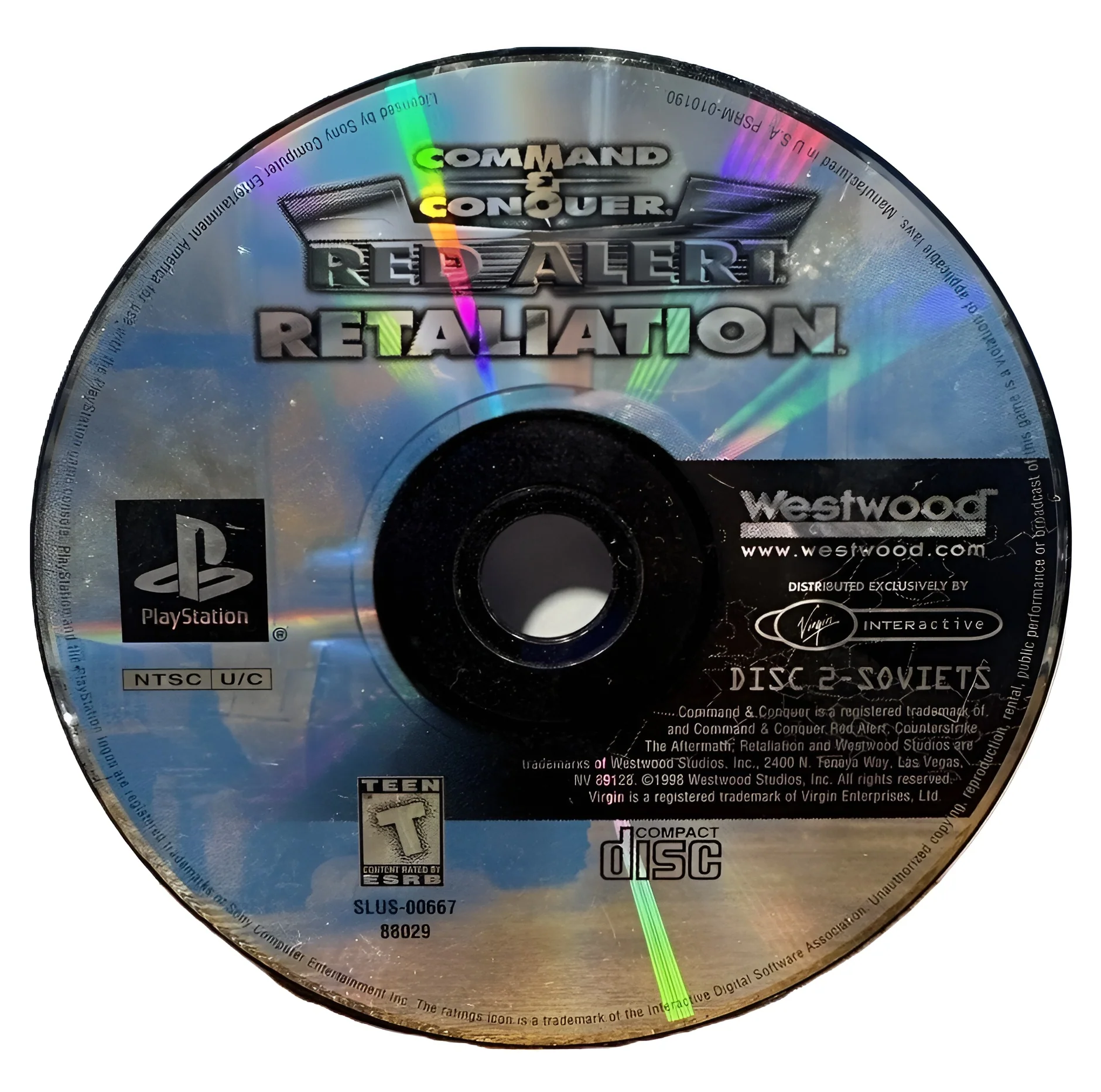 Command & Conquer: Red Alert Retaliation [2 Discs] - PlayStation - Image 4