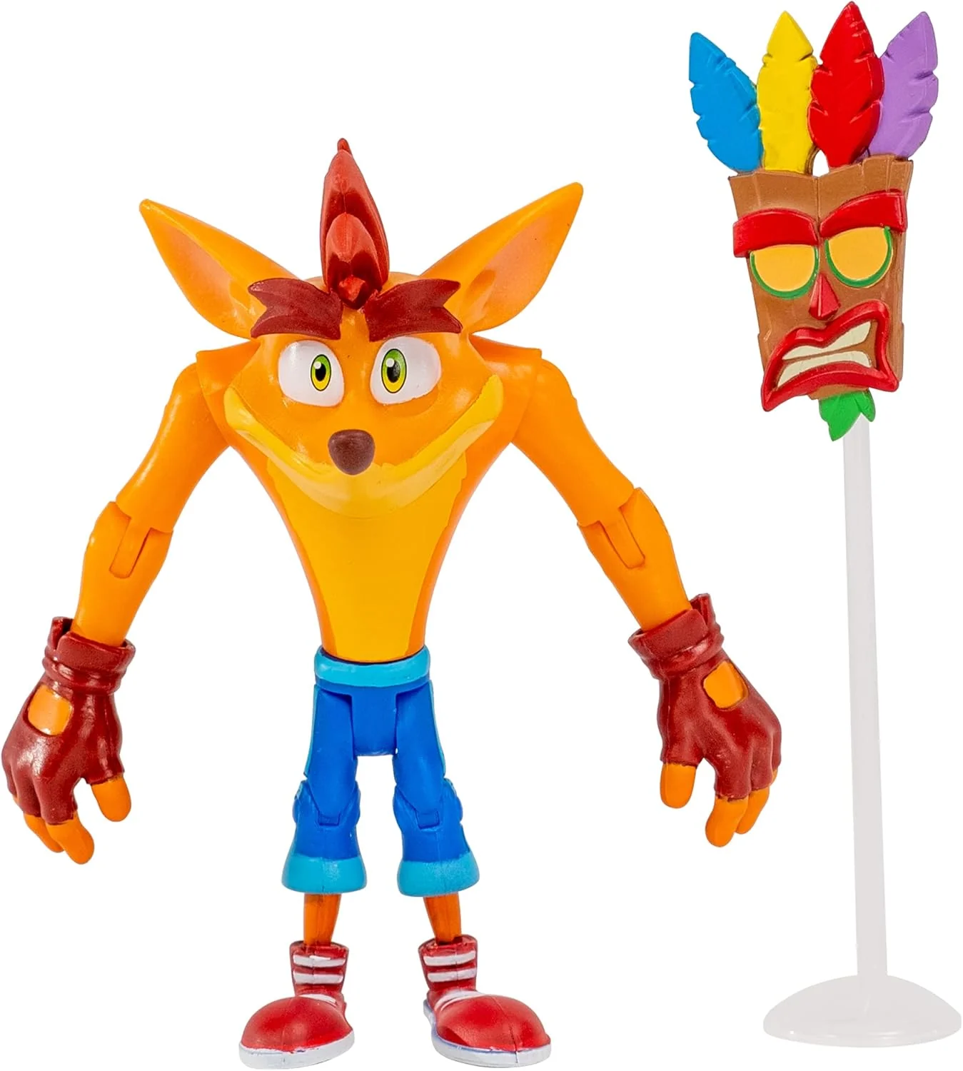 Crash Bandicoot with Mask 11cm Action Figure - Image 3