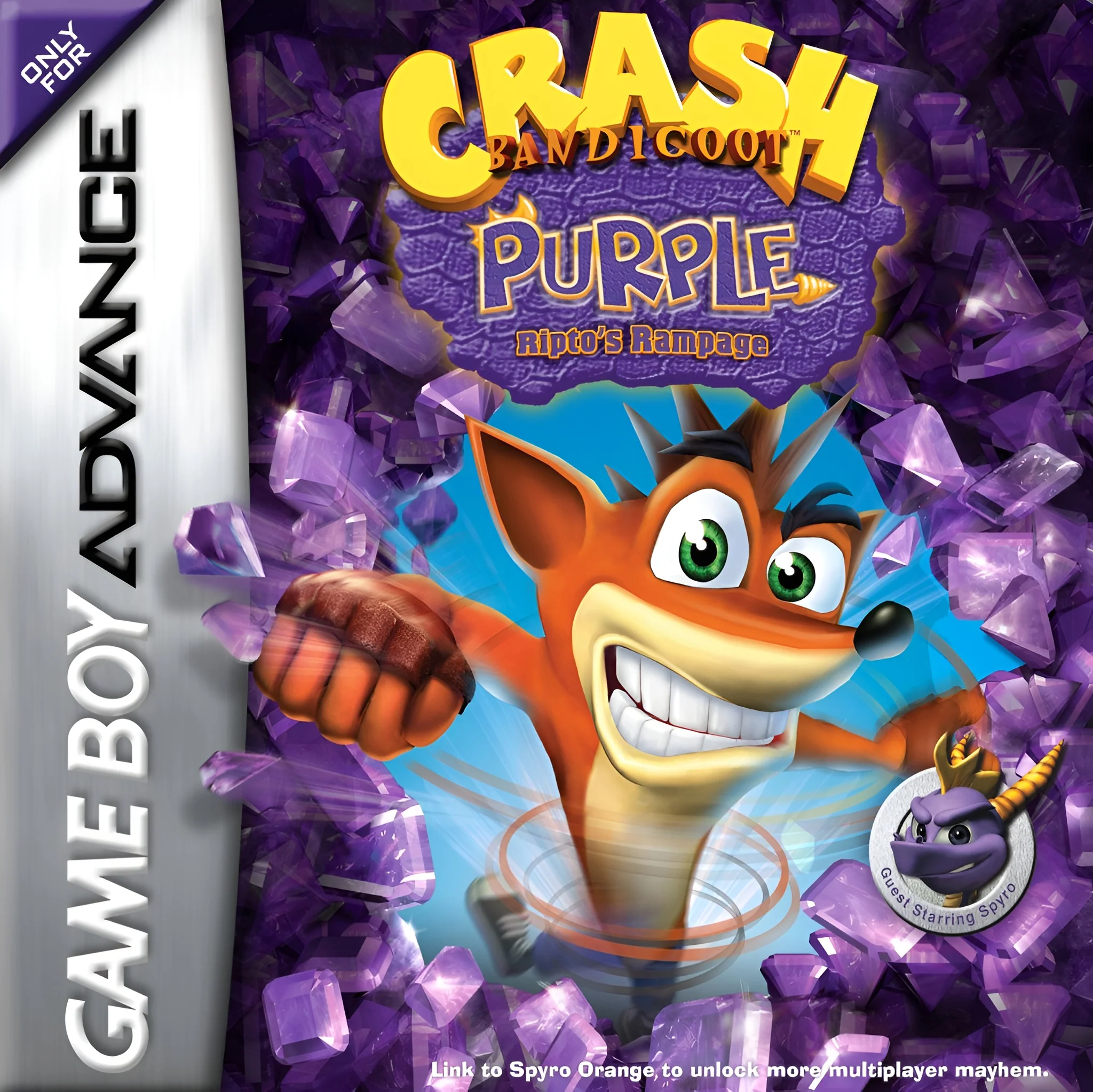 Crash Bandicoot Purple for Game Boy Advance