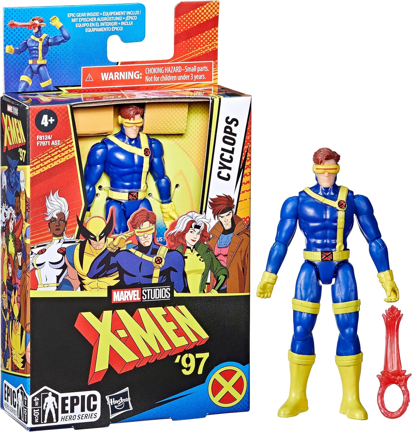 Marvel Epic Hero Series Cyclops Action Figure - Image 3