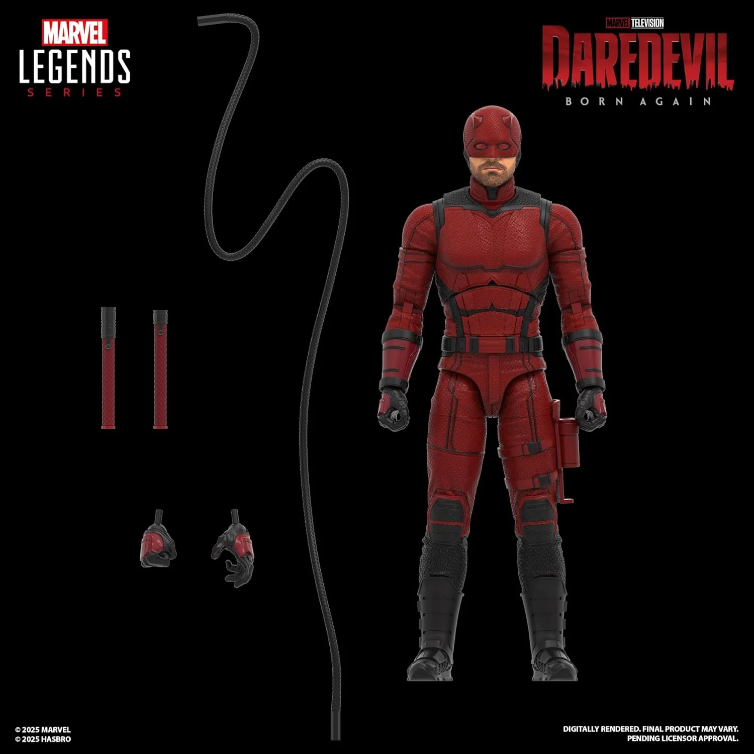 Marvel Legends Daredevil: Born Again Daredevil 6" Action Figure