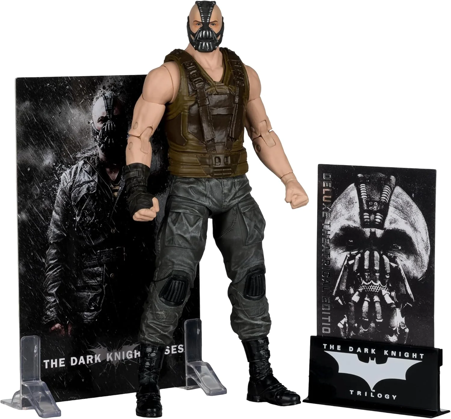 McFarlane DC Multiverse Deluxe Theatrical Edition Wave 3 The Dark Knight Rises Bane 7" Scale Action Figure - Image 6