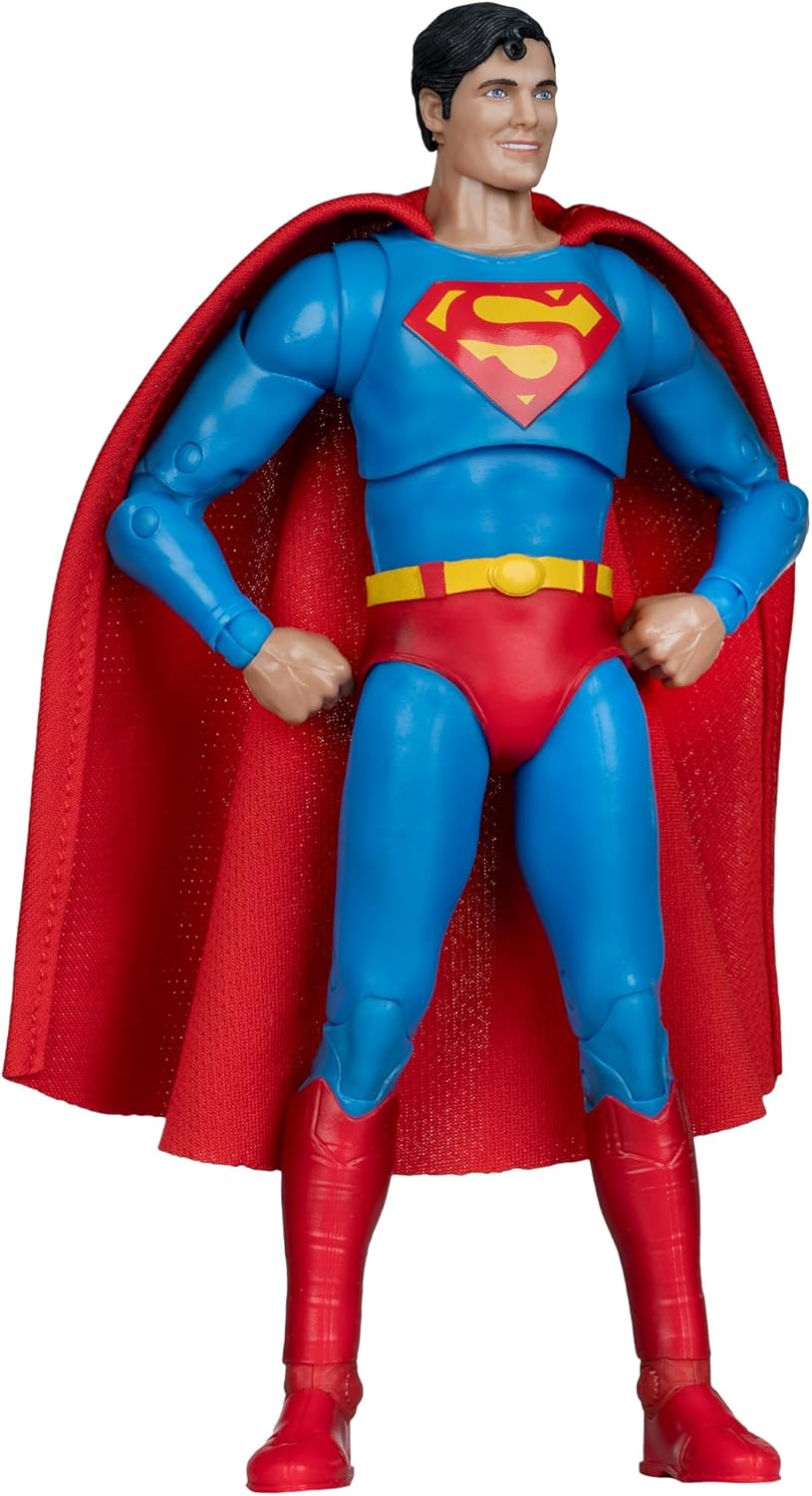McFarlane DC Multiverse Deluxe Theatrical Edition Wave 3 Superman: The Movie 1978 Superman 7" Scale Action Fig