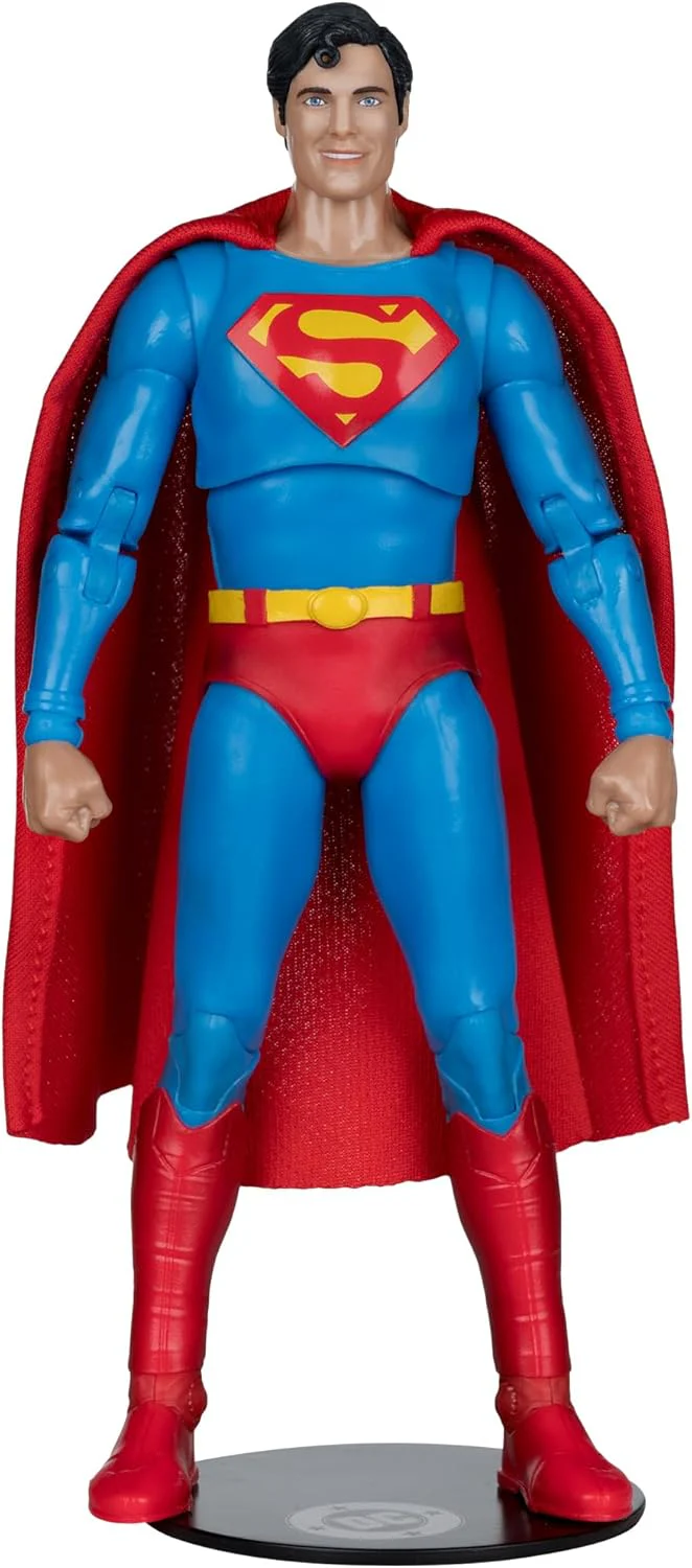 McFarlane DC Multiverse Deluxe Theatrical Edition Wave 3 Superman: The Movie 1978 Superman 7" Scale Action Fig - Image 9