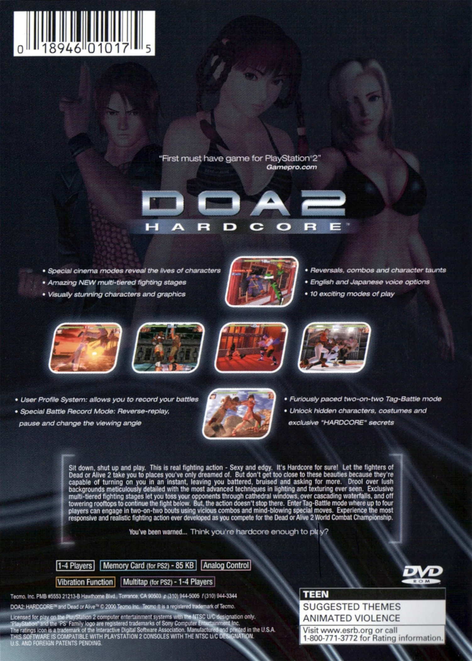 Dead or Alive 2: Hardcore - PlayStation 2 - Image 2