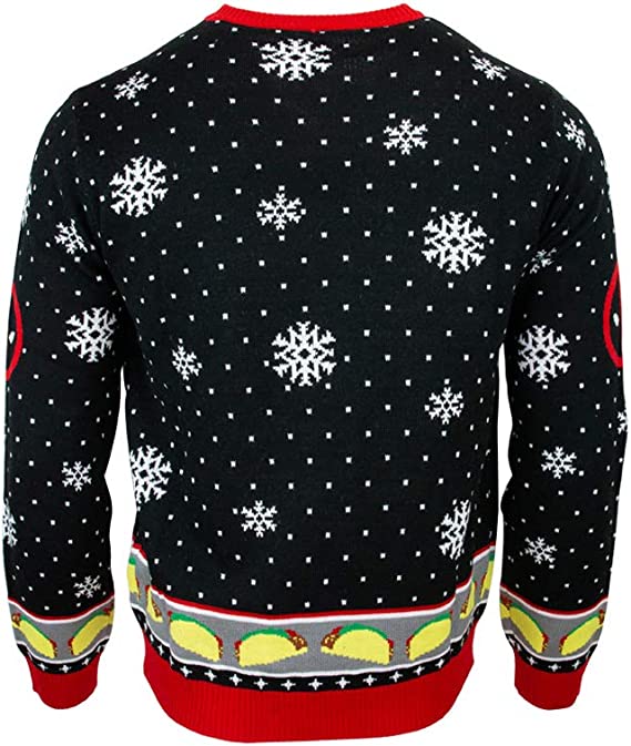 Marvel Deadpool Unicorn Jumper / Ugly Christmas Sweater - 2XS - Image 2