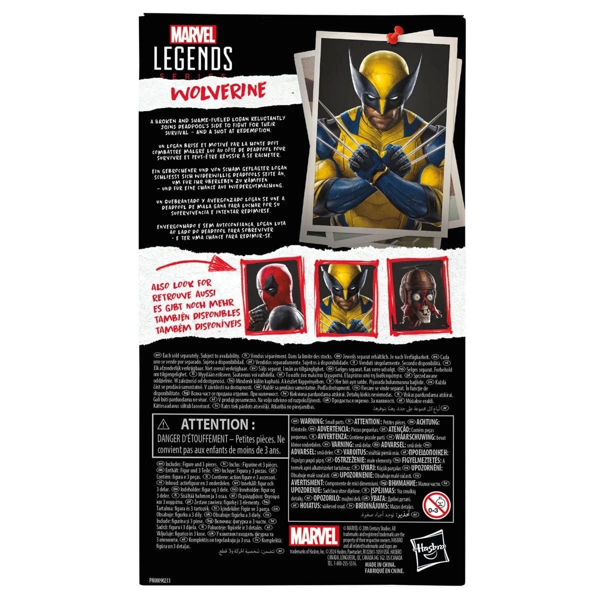 Marvel Legends Deadpool & Wolverine Wolverine Action Figure - Image 2