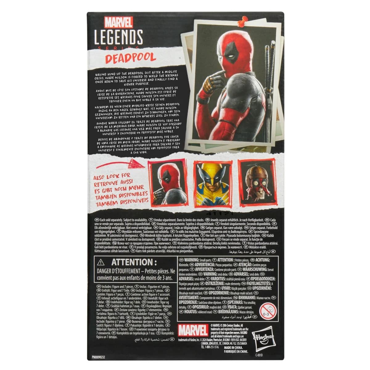 Marvel Legends Deadpool & Wolverine Deadpool Action Figure - Image 2