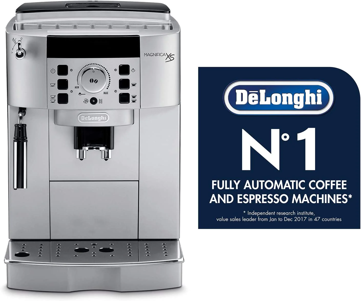 De'Longhi ECAM22110SB Espresso Machine, 13.8", Silver - Image 2