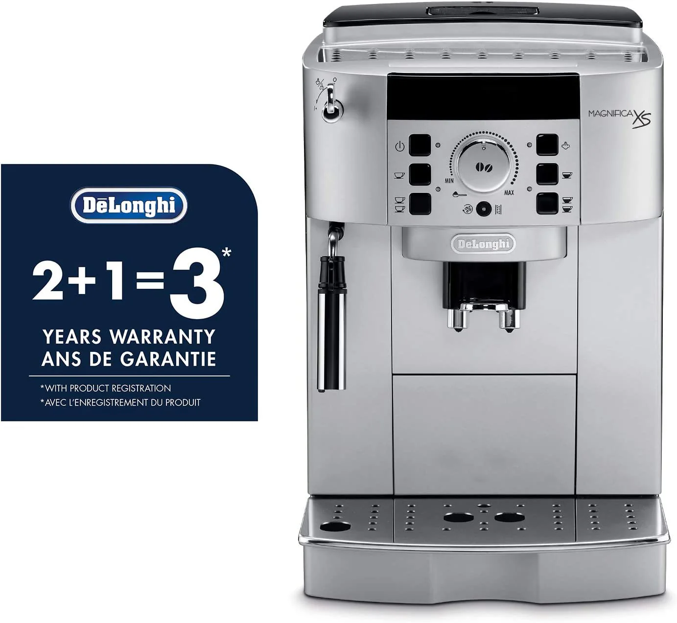 De'Longhi ECAM22110SB Espresso Machine, 13.8", Silver - Image 6
