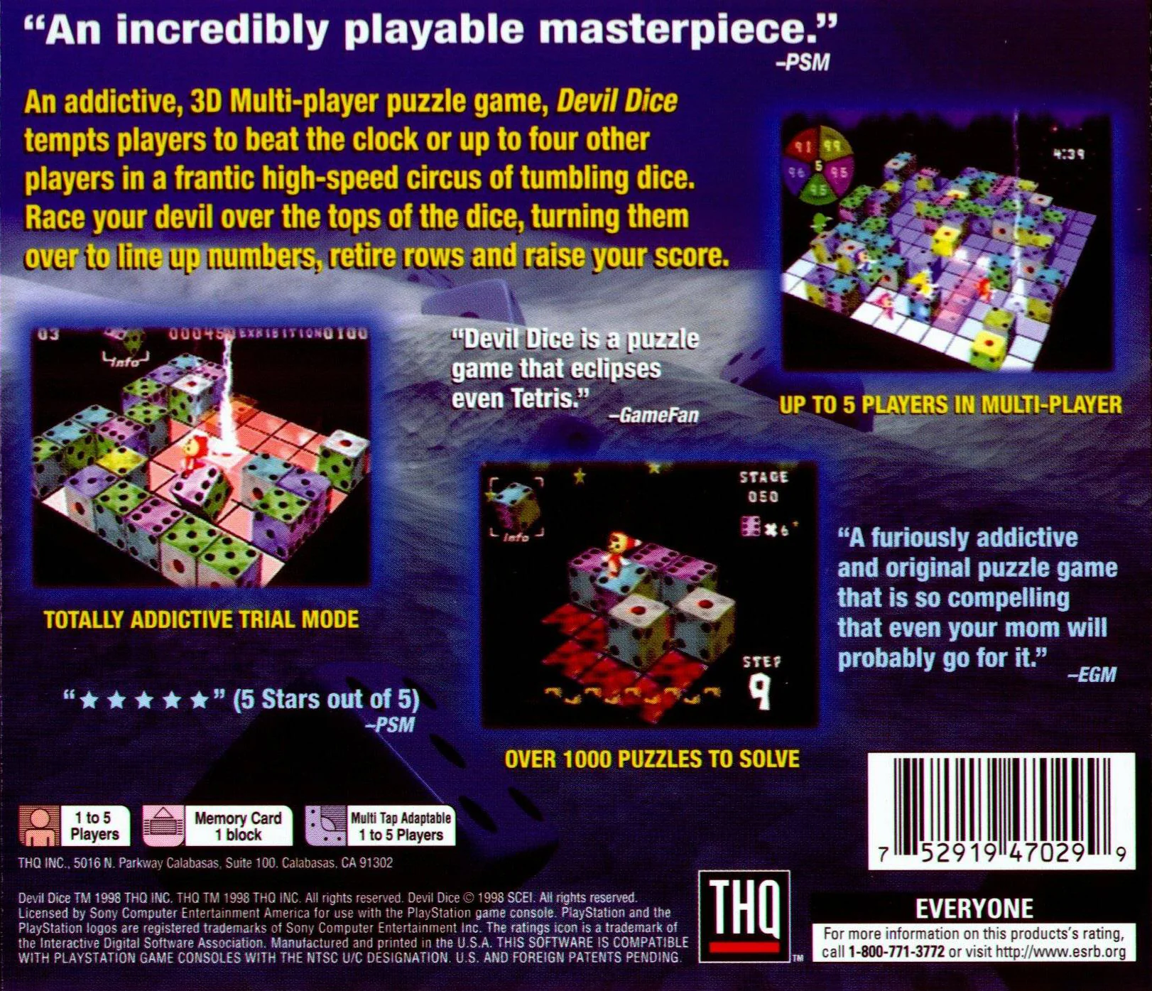 Devil Dice - PlayStation - Image 2