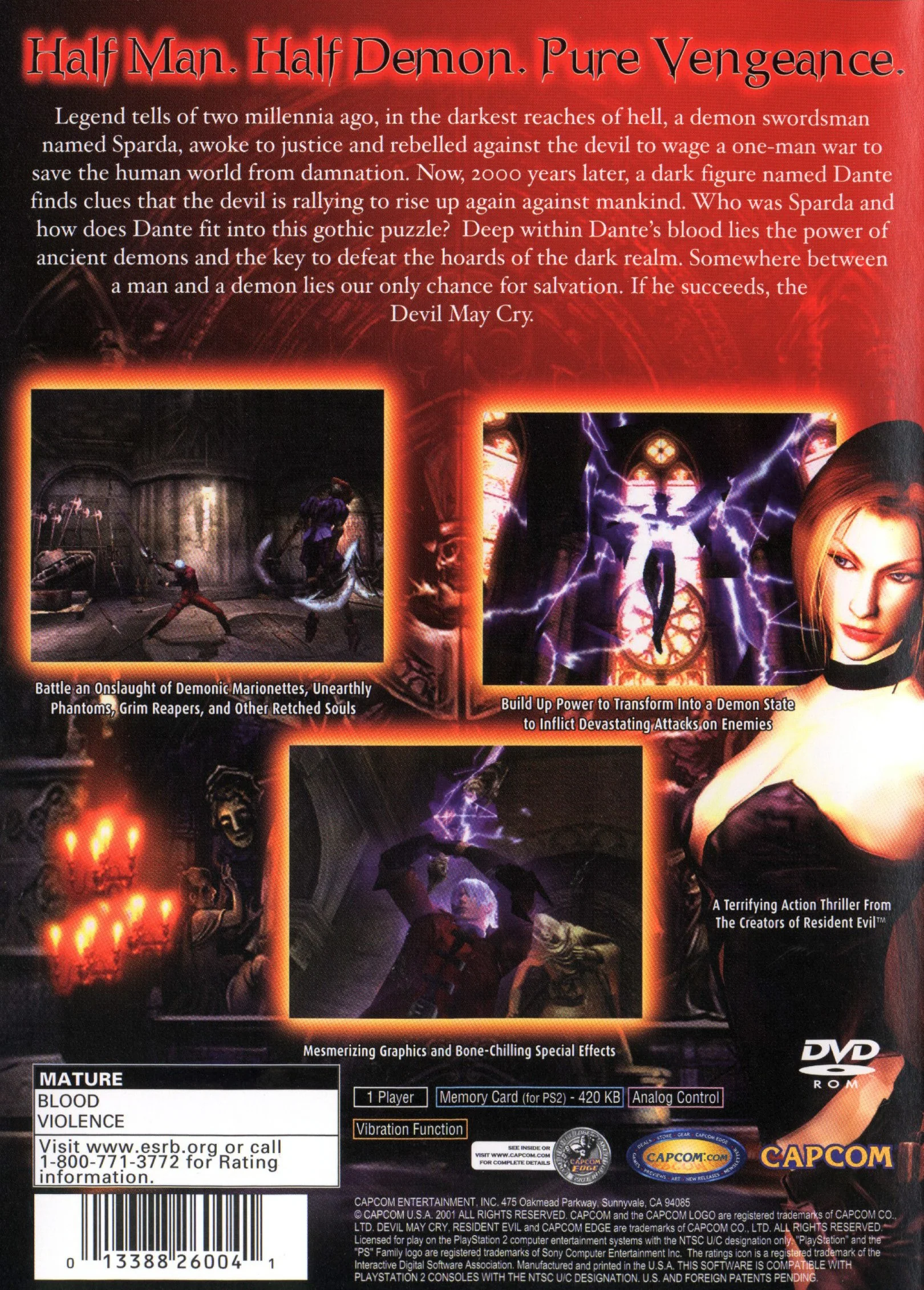 Devil May Cry - PlayStation 2 - Image 2