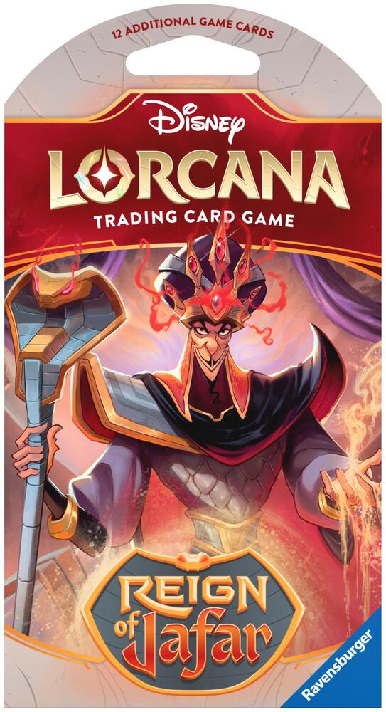 Disney Lorcana TCG: Reign of Jafar Sleeved Booster Pack