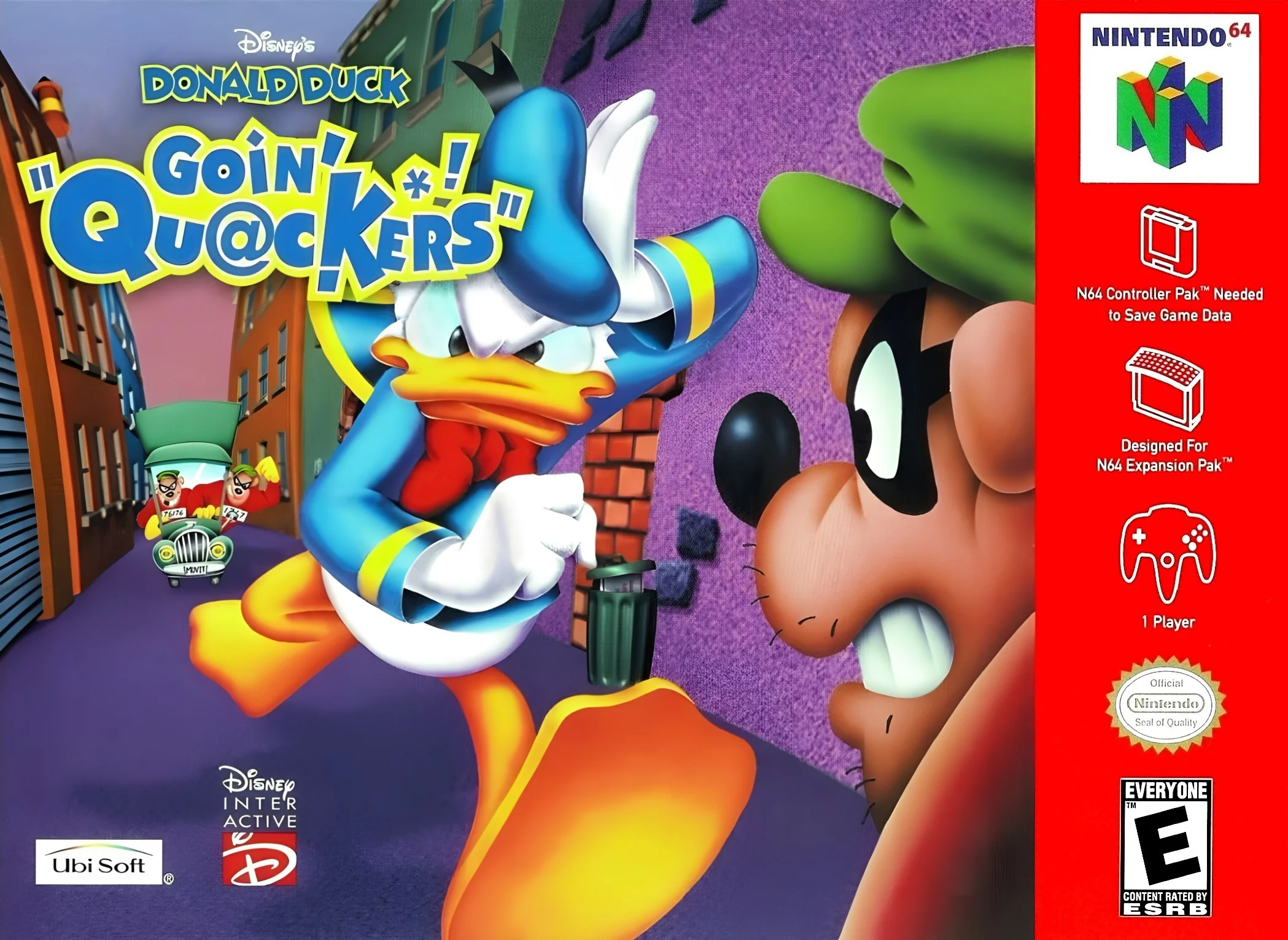 Donald Duck Going Quackers - Nintendo 64