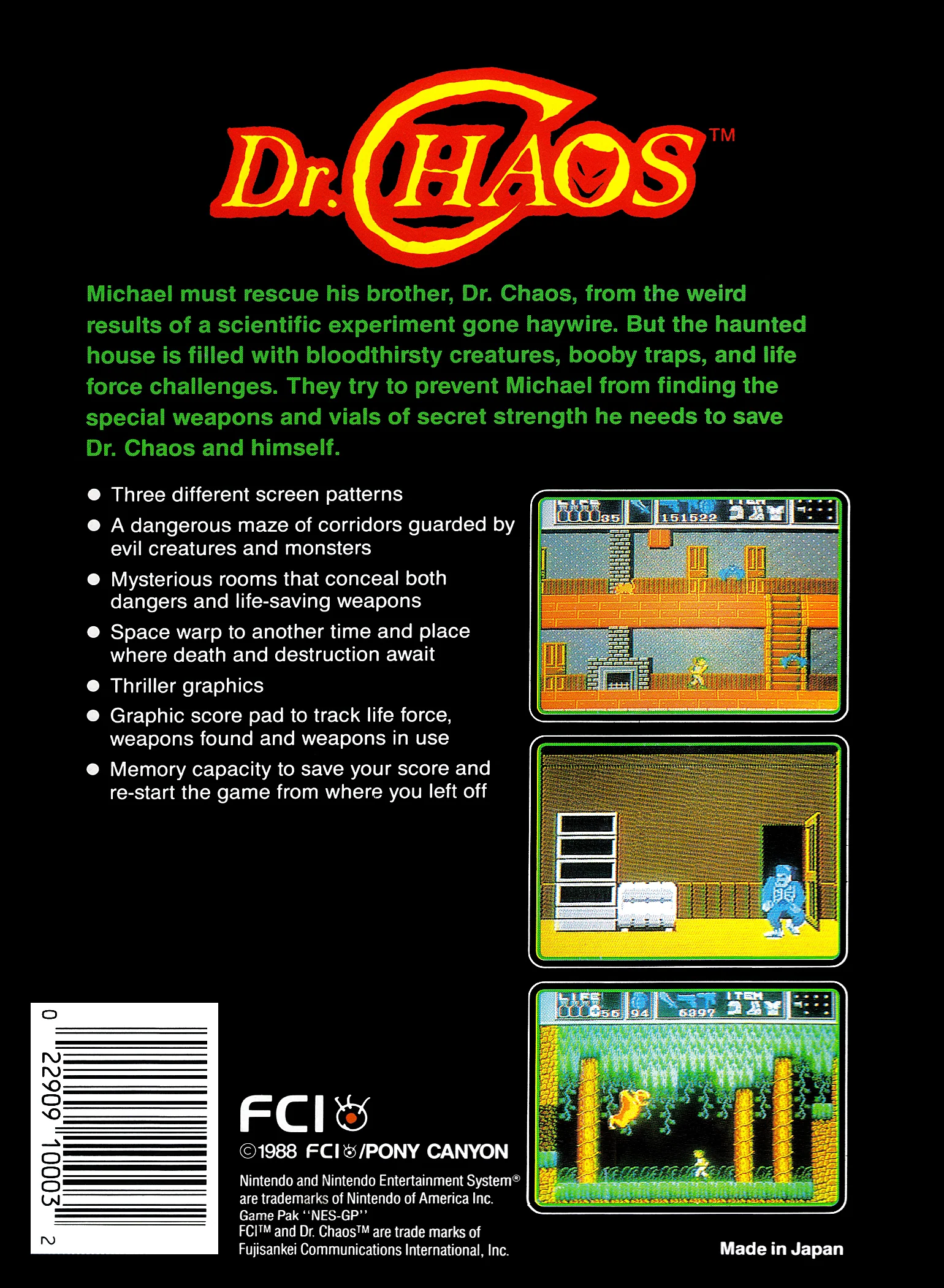 Dr Chaos - NES - Image 2