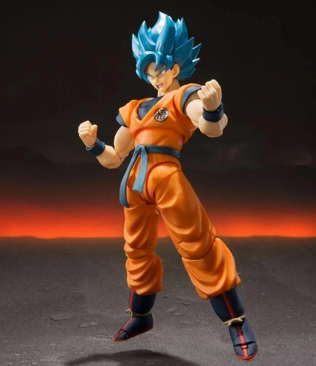 Dragon Ball Super Super Saiyan God Super Saiyan Goku SH Figuarts Action Figure - Image 5