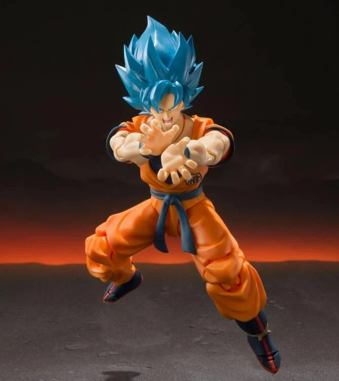 Dragon Ball Super Super Saiyan God Super Saiyan Goku SH Figuarts Action Figure - Image 6