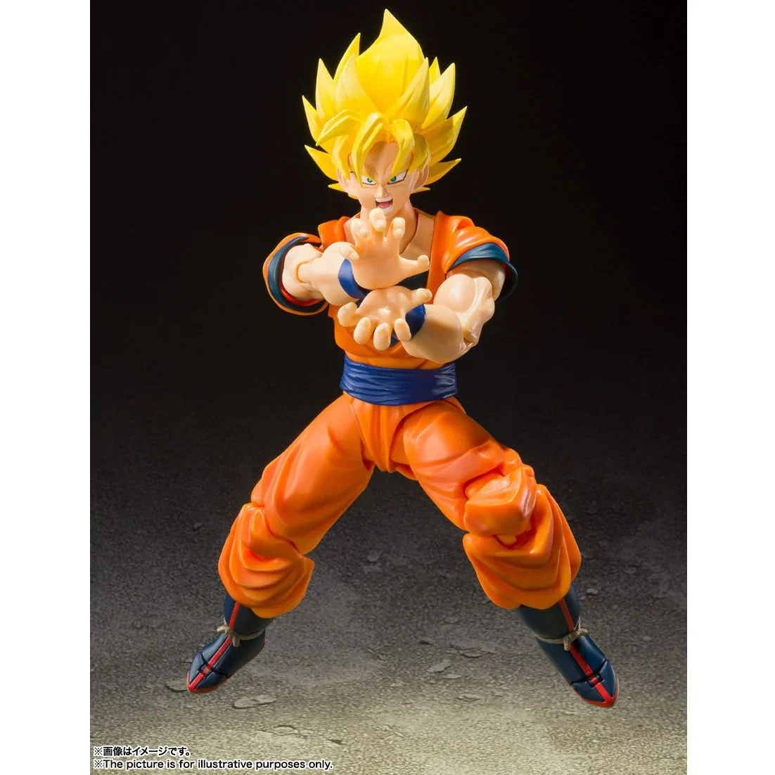 S.H.Figuarts Dragon Ball Z Super Saiyan Full Power Son Goku Action Figure - Image 3